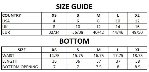 Size Guide