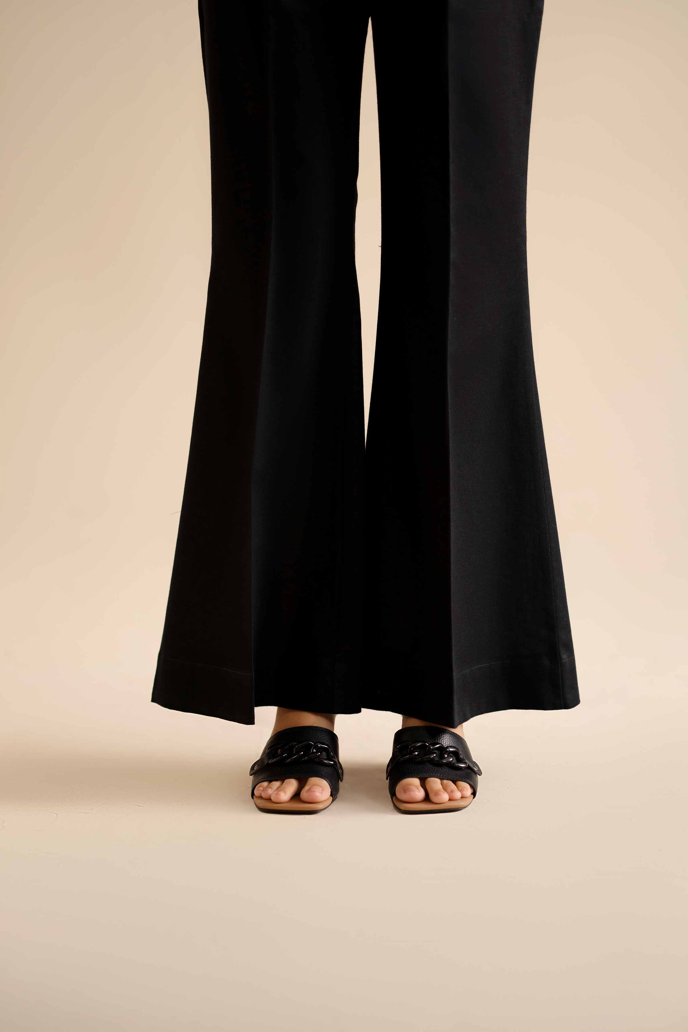 Basic Trousers - PW25-124 for Women - Pret Collection | Nishat | Shop Online