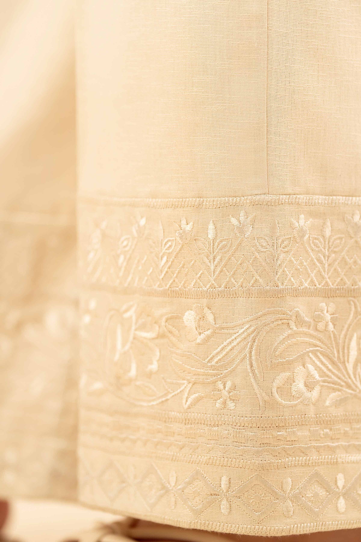 Embroidered Trousers - PW25-133 for Women - Pret Collection | Nishat | Shop Online