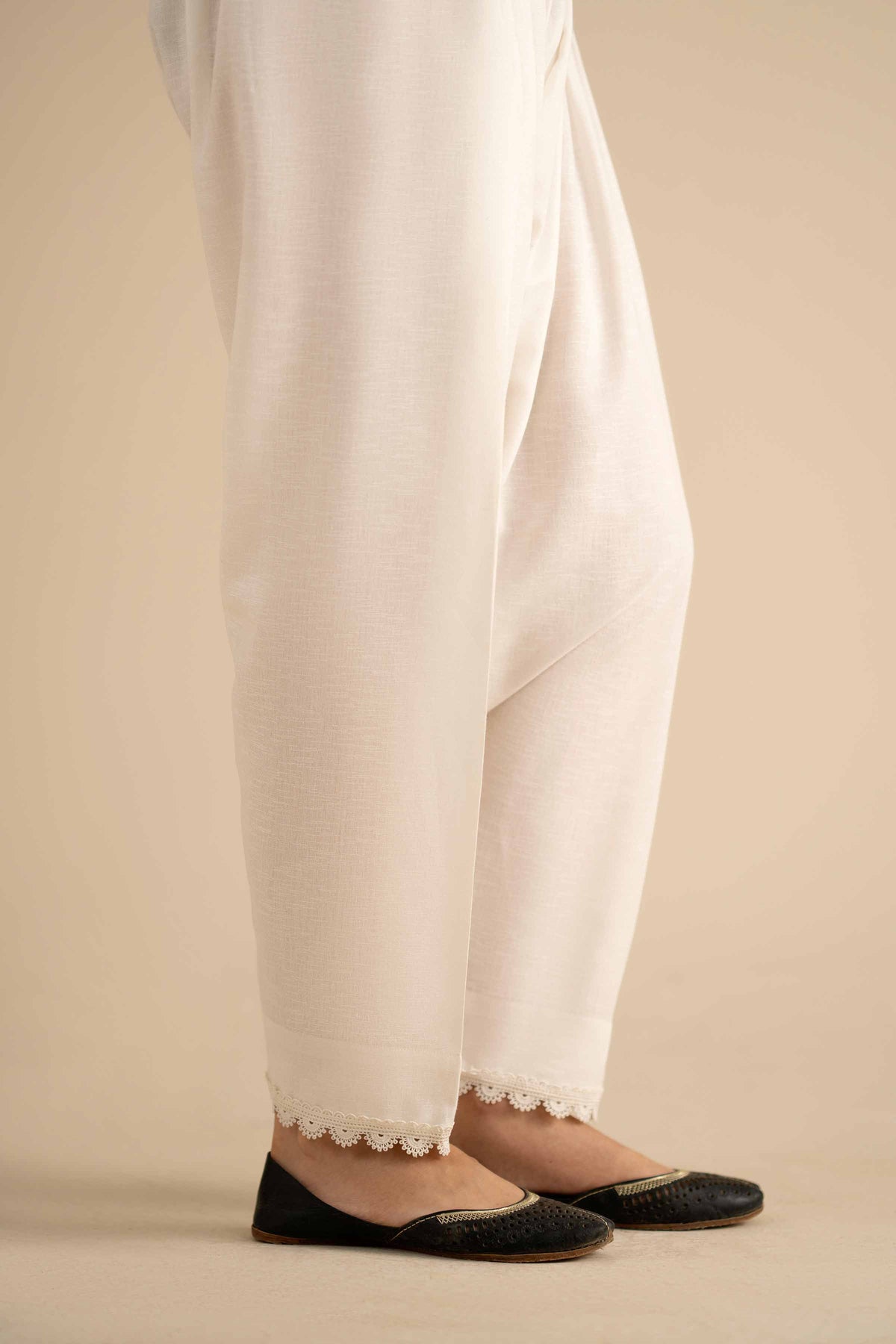 Basic Shalwar - PW25-150 for Women - Pret Collection | Nishat | Shop Online