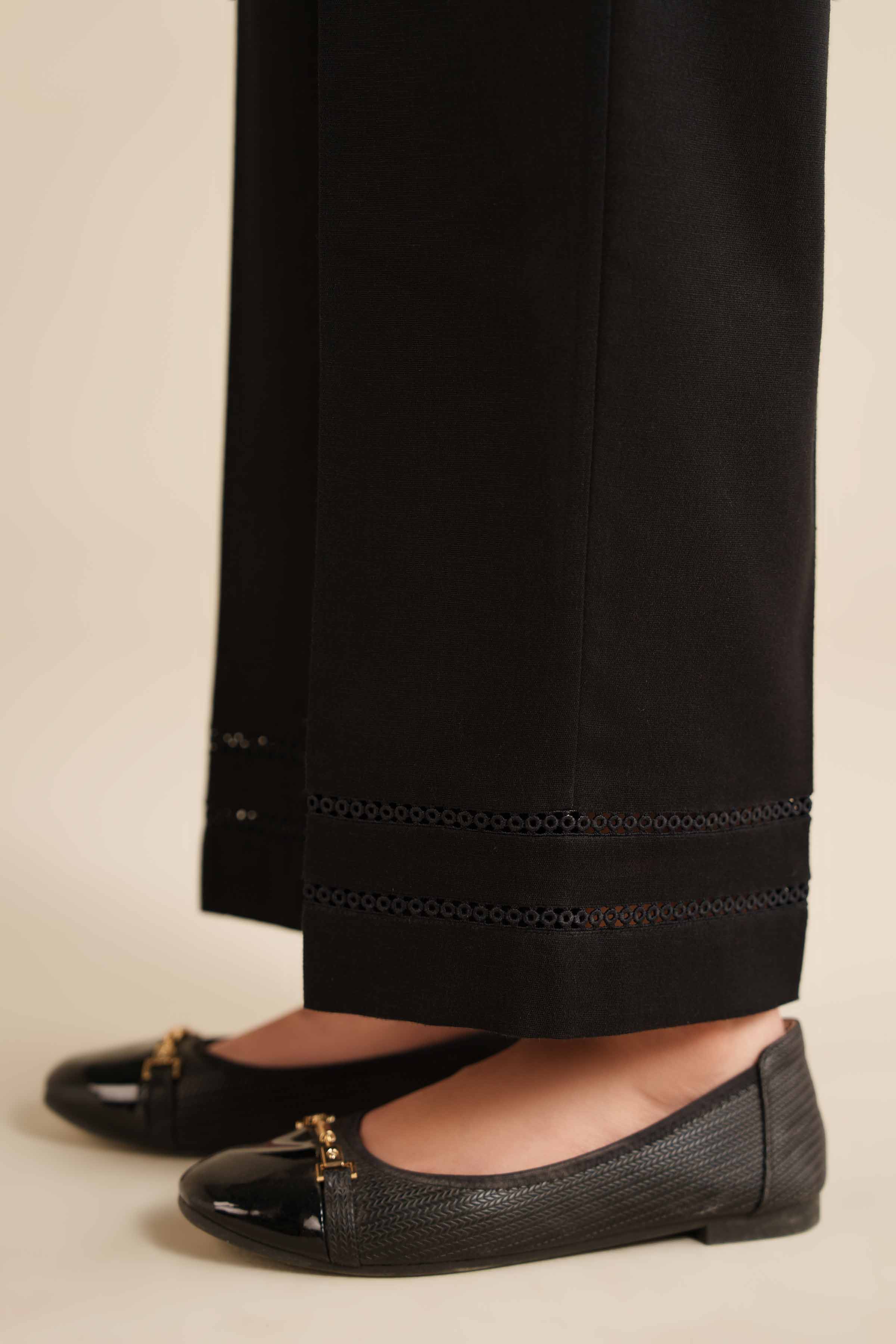 Basic Trousers - PW25-154 for Women - Pret Collection | Nishat | Shop Online