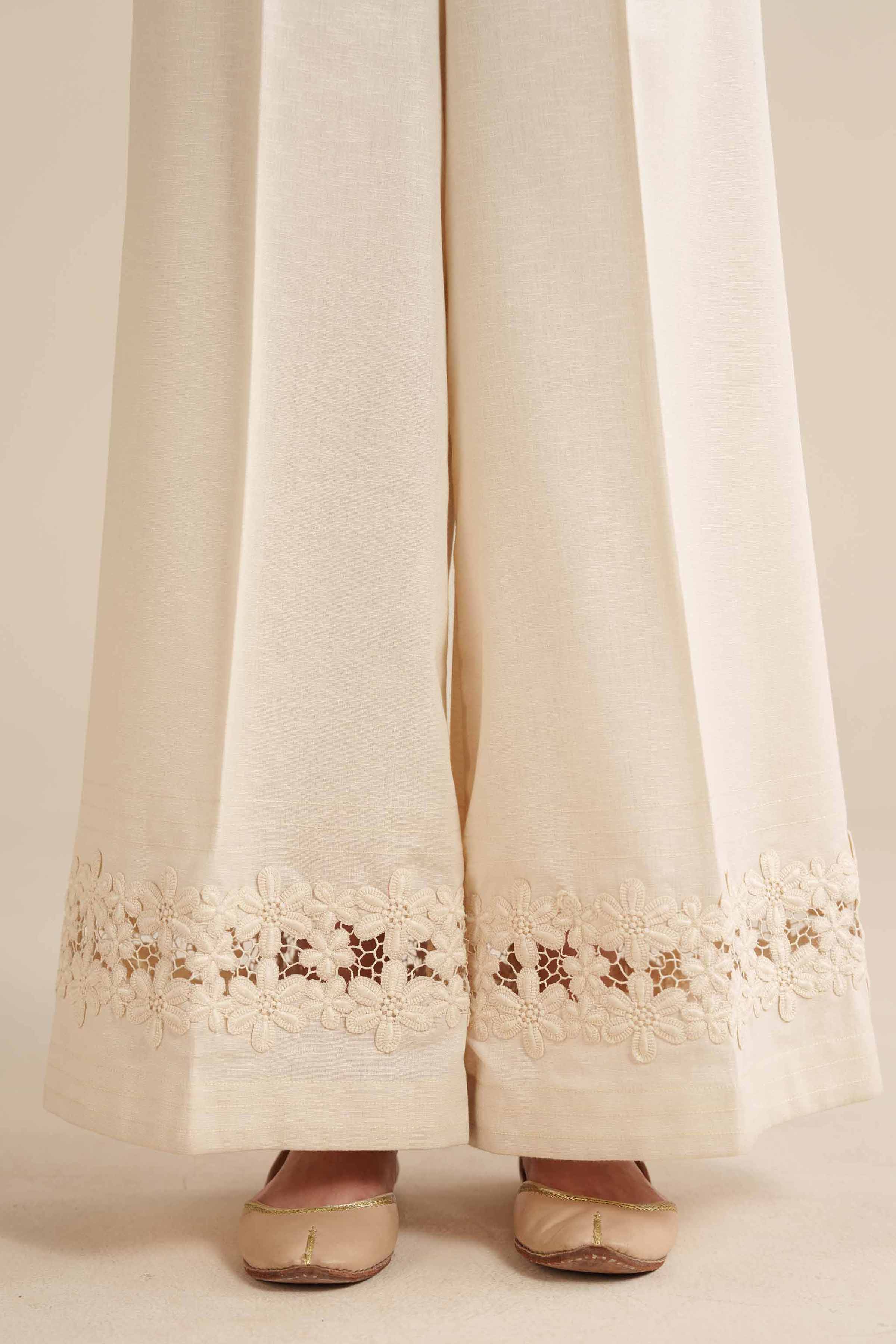Basic Pants - PW25-157 for Women - Pret Collection | Nishat | Shop Online