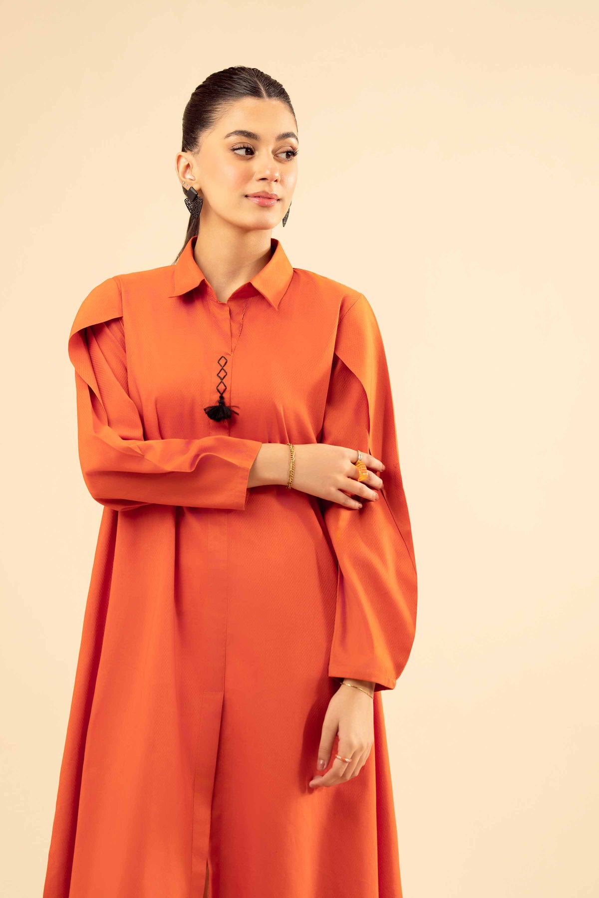 Basic Shirt - PW25-16 for Women - Pret Collection | Nishat | Shop Online