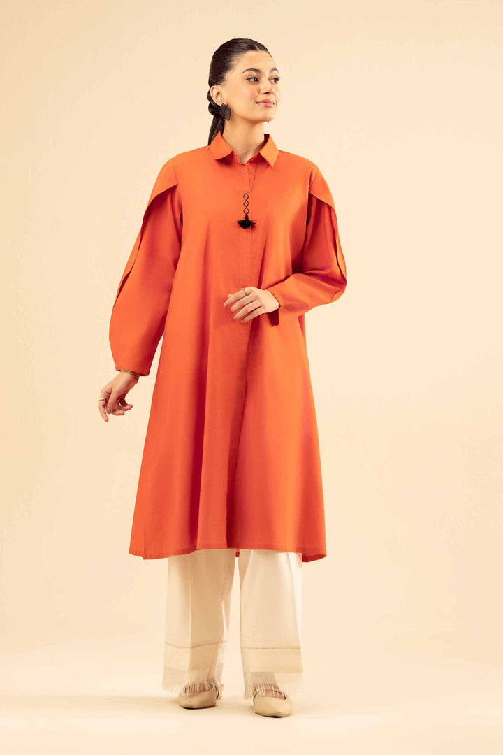 Basic Shirt - PW25-16 for Women - Pret Collection | Nishat | Shop Online