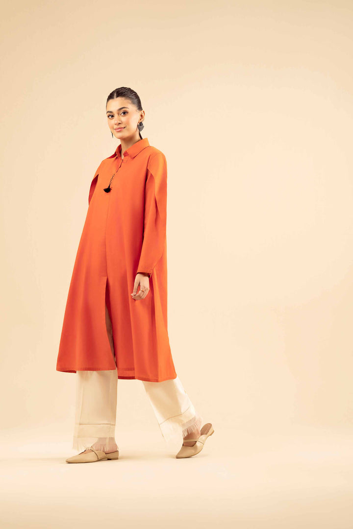Basic Shirt - PW25-16 for Women - Pret Collection | Nishat | Shop Online