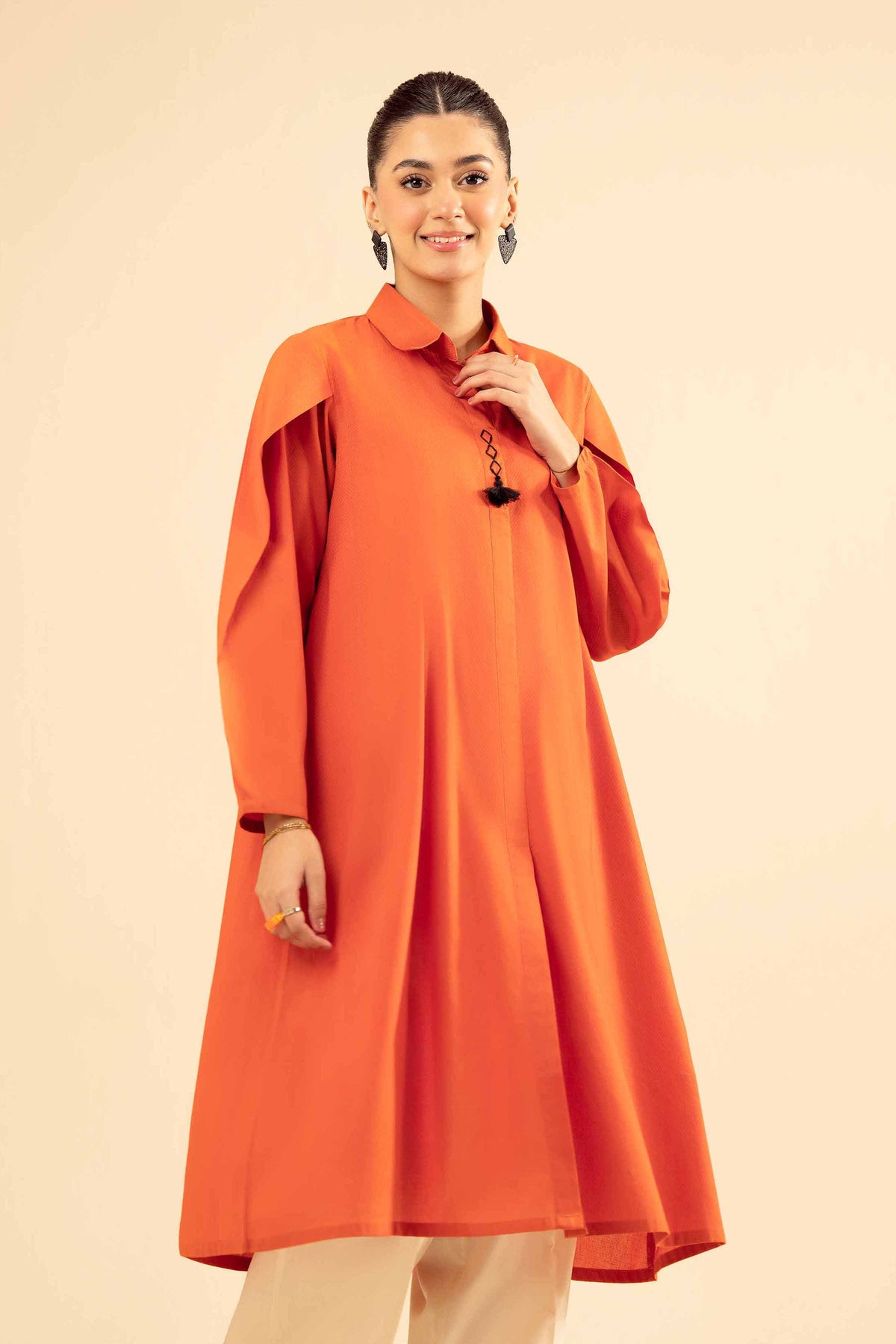Basic Shirt - PW25-16 for Women - Pret Collection | Nishat | Shop Online