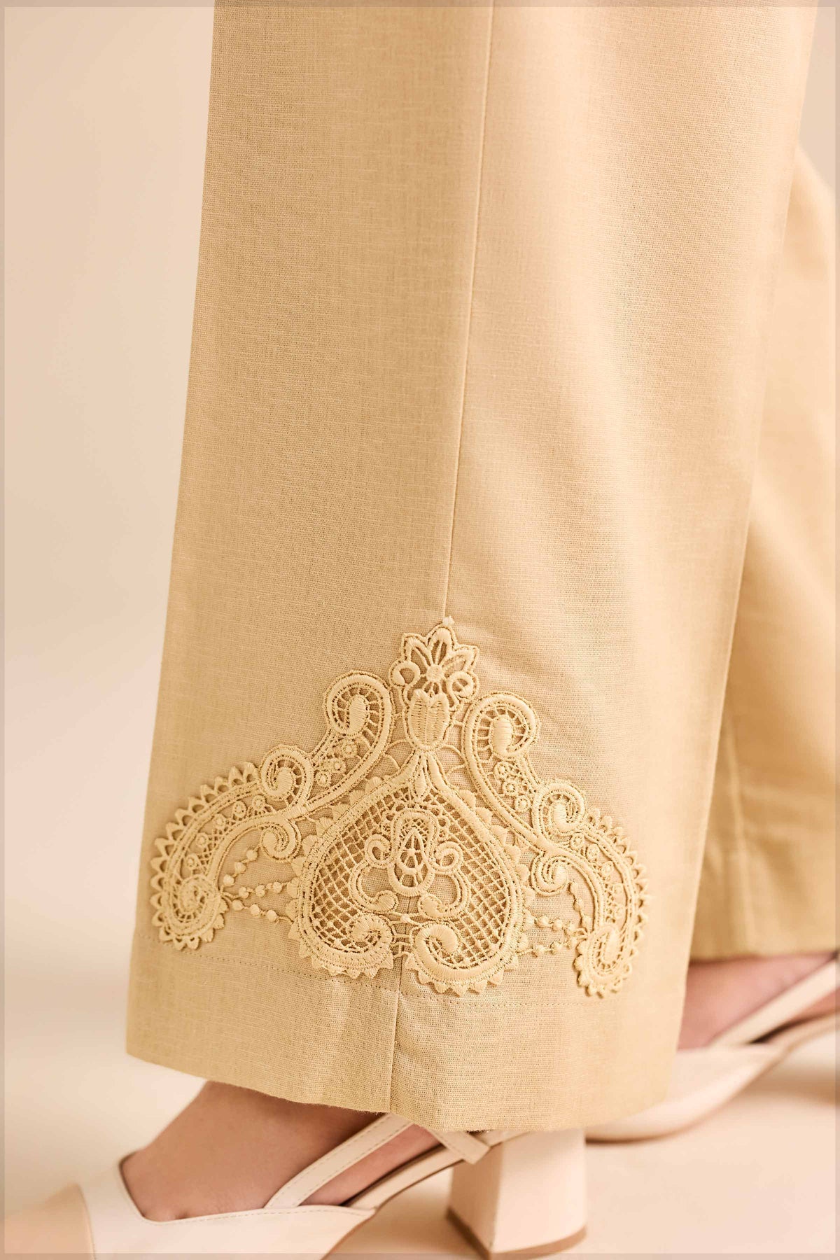 Basic Pants - PW25-161 for Women - Pret Collection | Nishat | Shop Online
