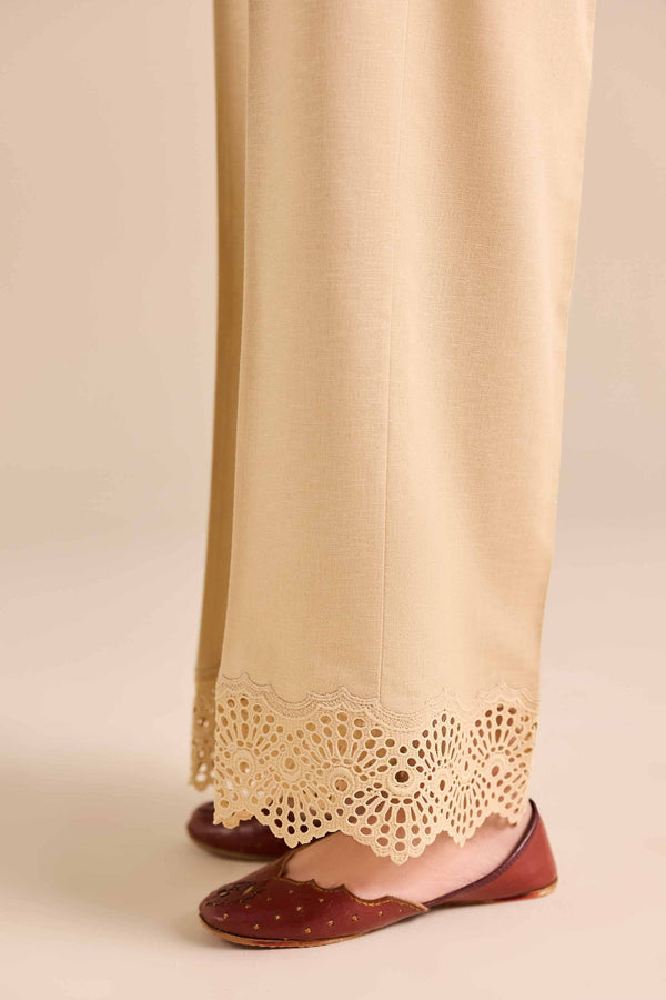 Basic Trousers - PW25-162 for Women - Pret Collection | Nishat | Shop Online