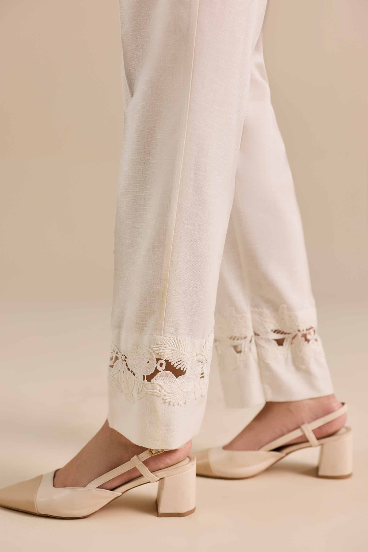 Basic Pants - PW25-164 for Women - Pret Collection | Nishat | Shop Online