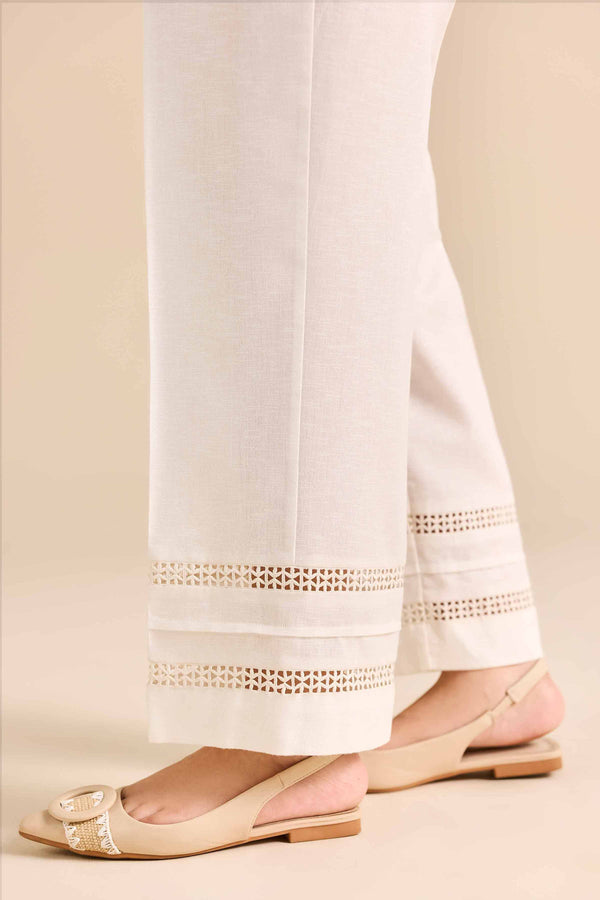 Basic Trousers - PW25-165 for Women - Pret Collection | Nishat | Shop Online