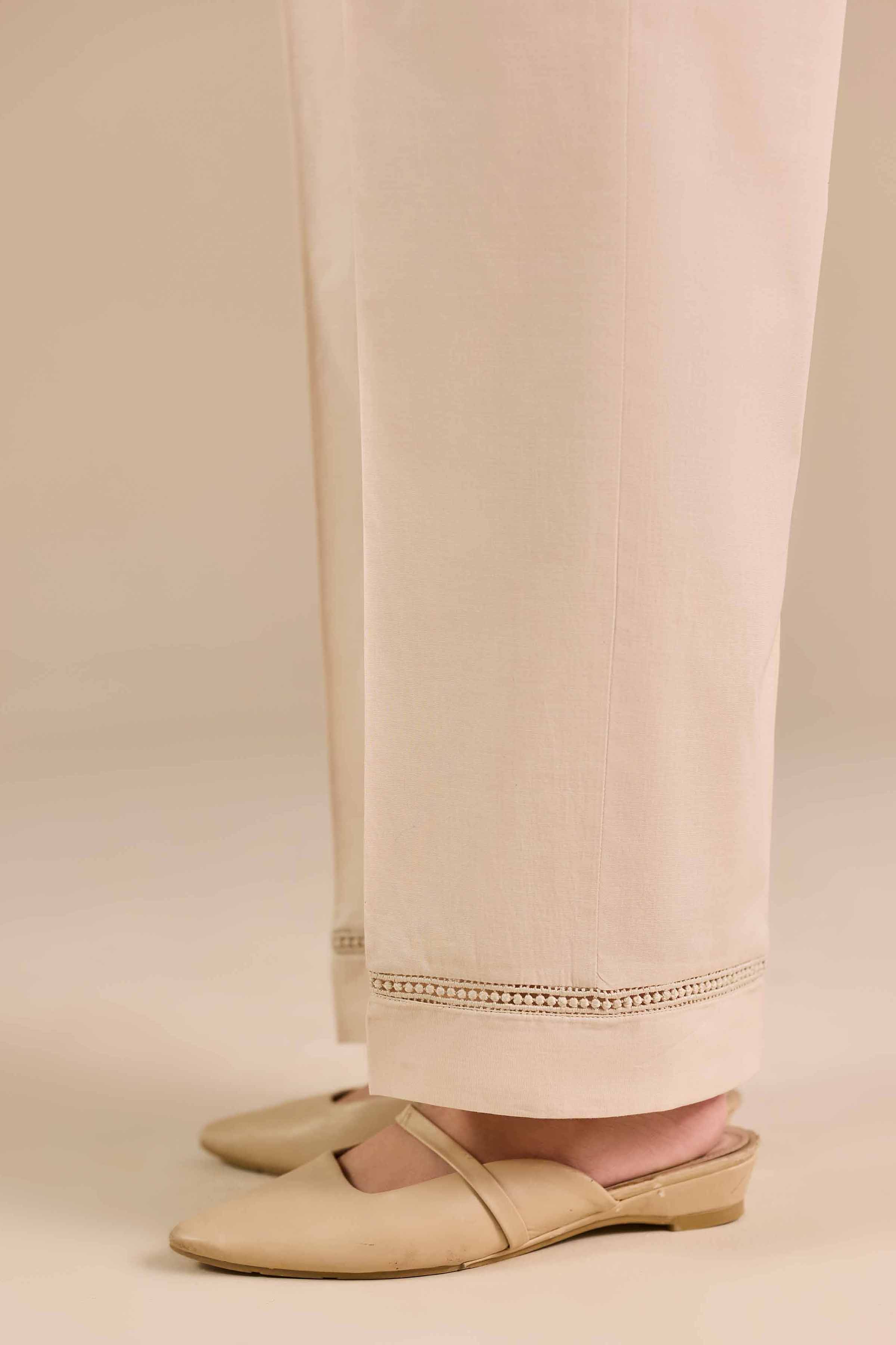 Basic Trousers - PW25-173 for Women - Pret Collection | Nishat | Shop Online
