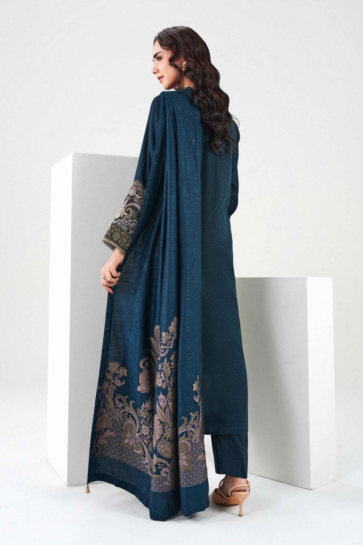 2 Piece - Embroidered Suit - PW25-180 for Women - Pret Collection | Nishat | Shop Online 