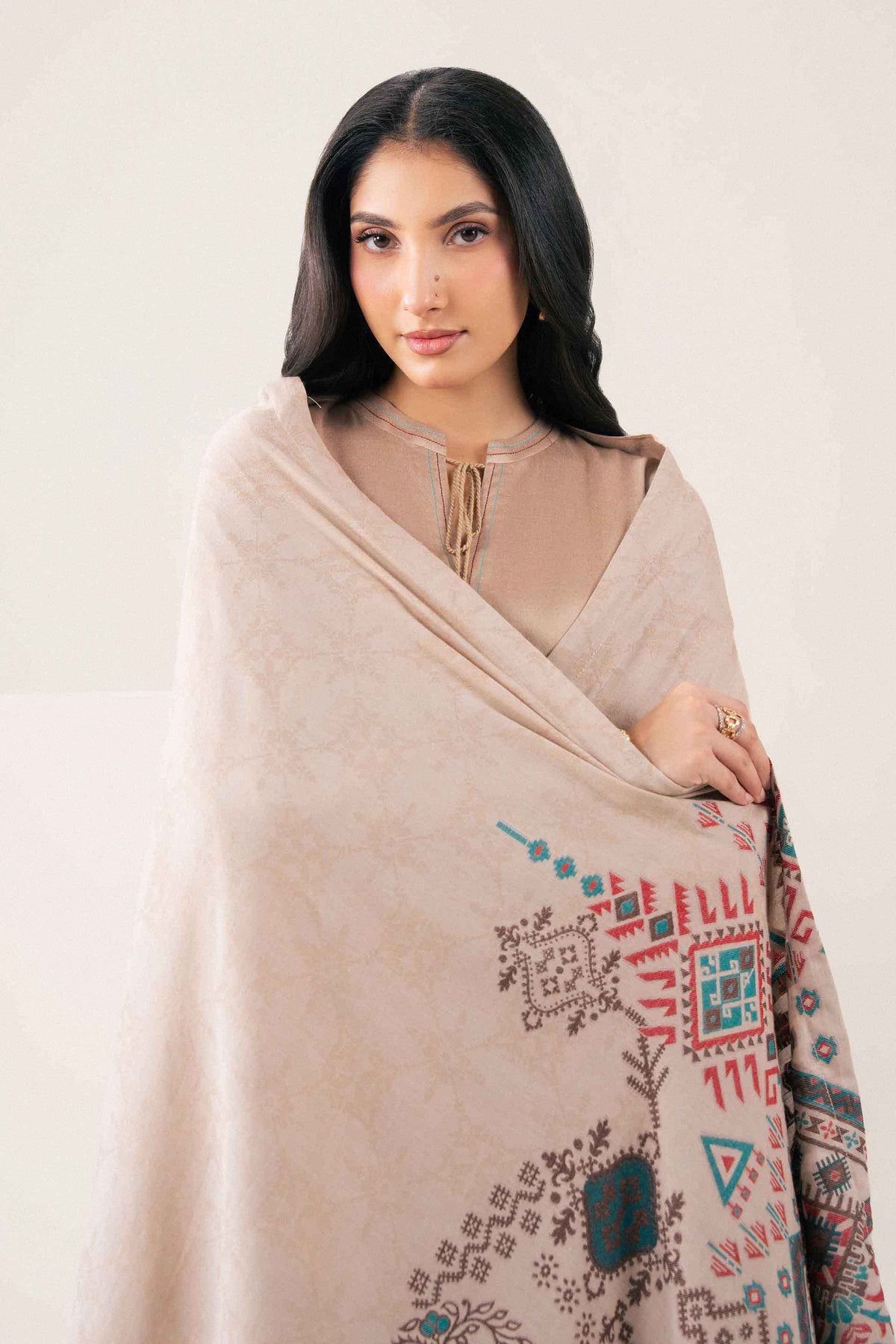 2 PIECE - EMBROIDERED SUIT - PW25-181 for Women - Pret Collection | Nishat | Shop Online