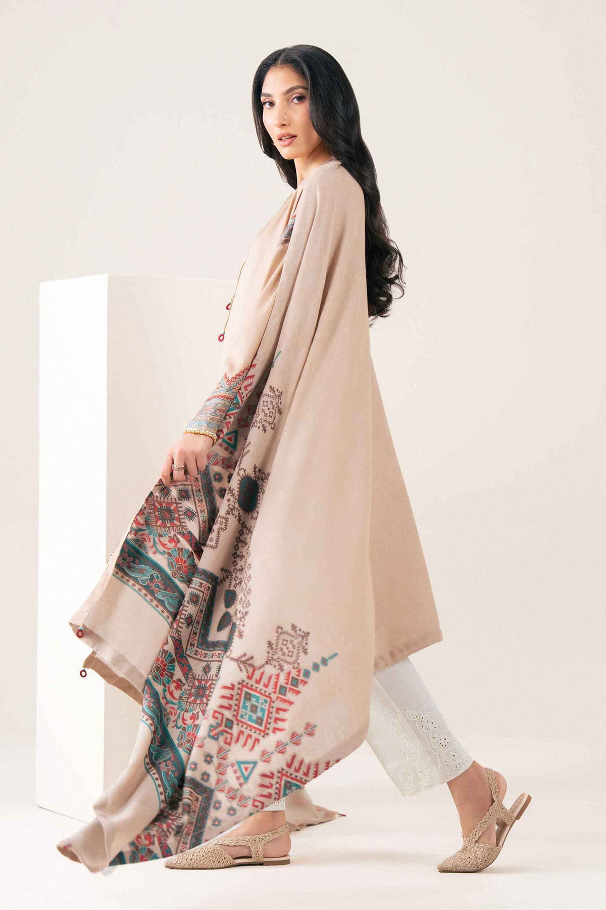 2 PIECE - EMBROIDERED SUIT - PW25-181 for Women - Pret Collection | Nishat | Shop Online