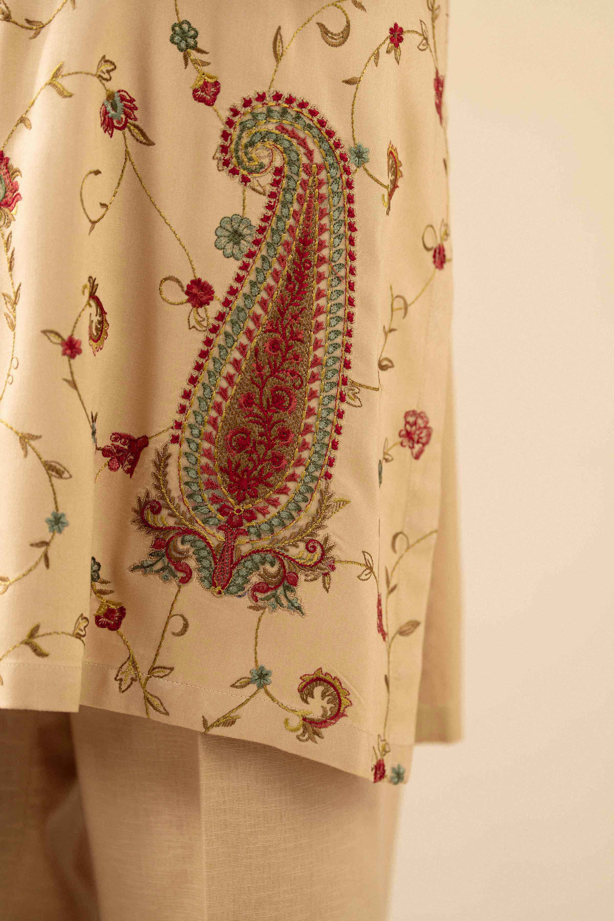 3 Piece - Embroidered Suit - PW25-186 for Women - Pret Collection | Nishat | Shop Online 