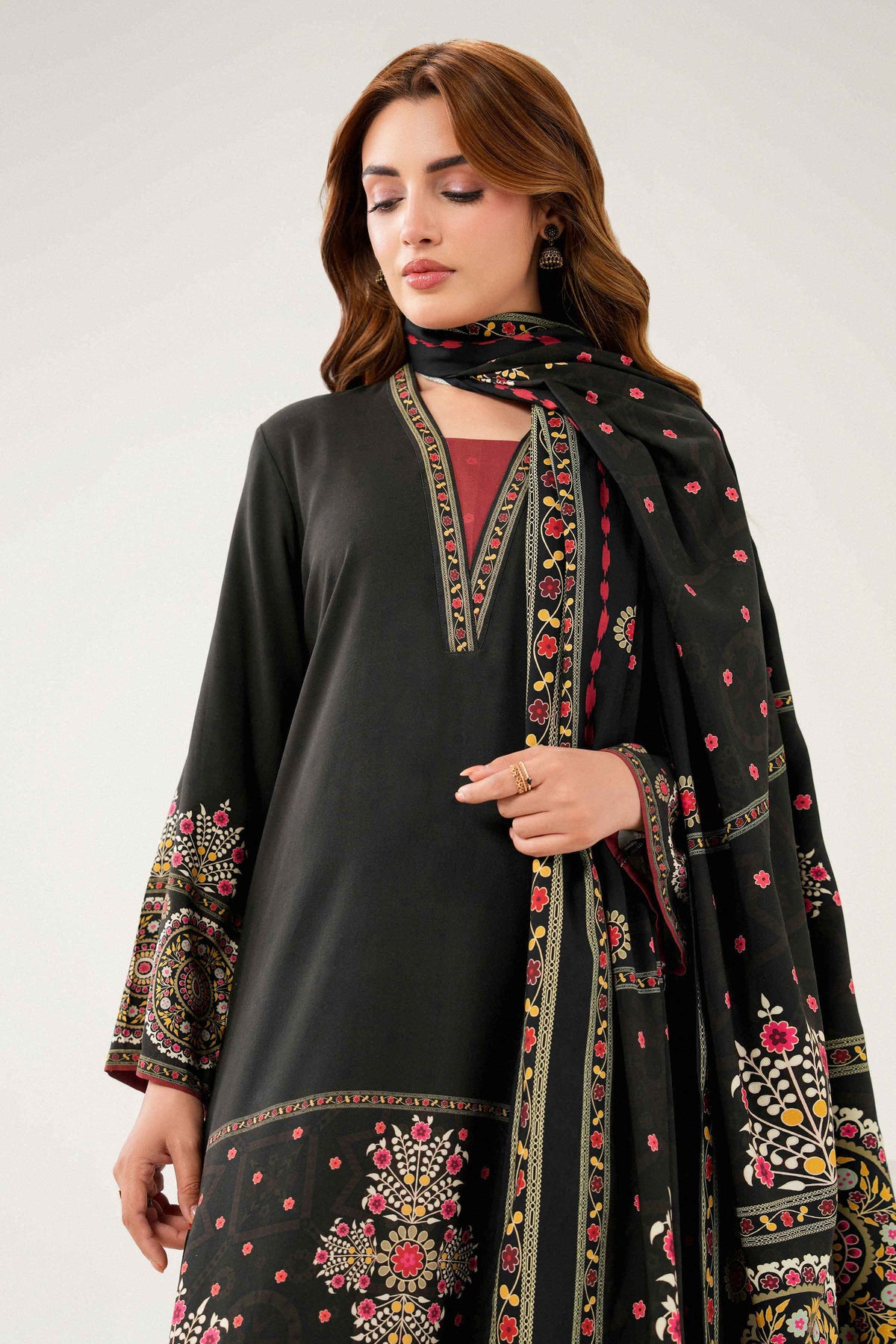 2 Piece - Printed Suit - PW25-192  for Women - Pret Collection | Nishat | Shop Online