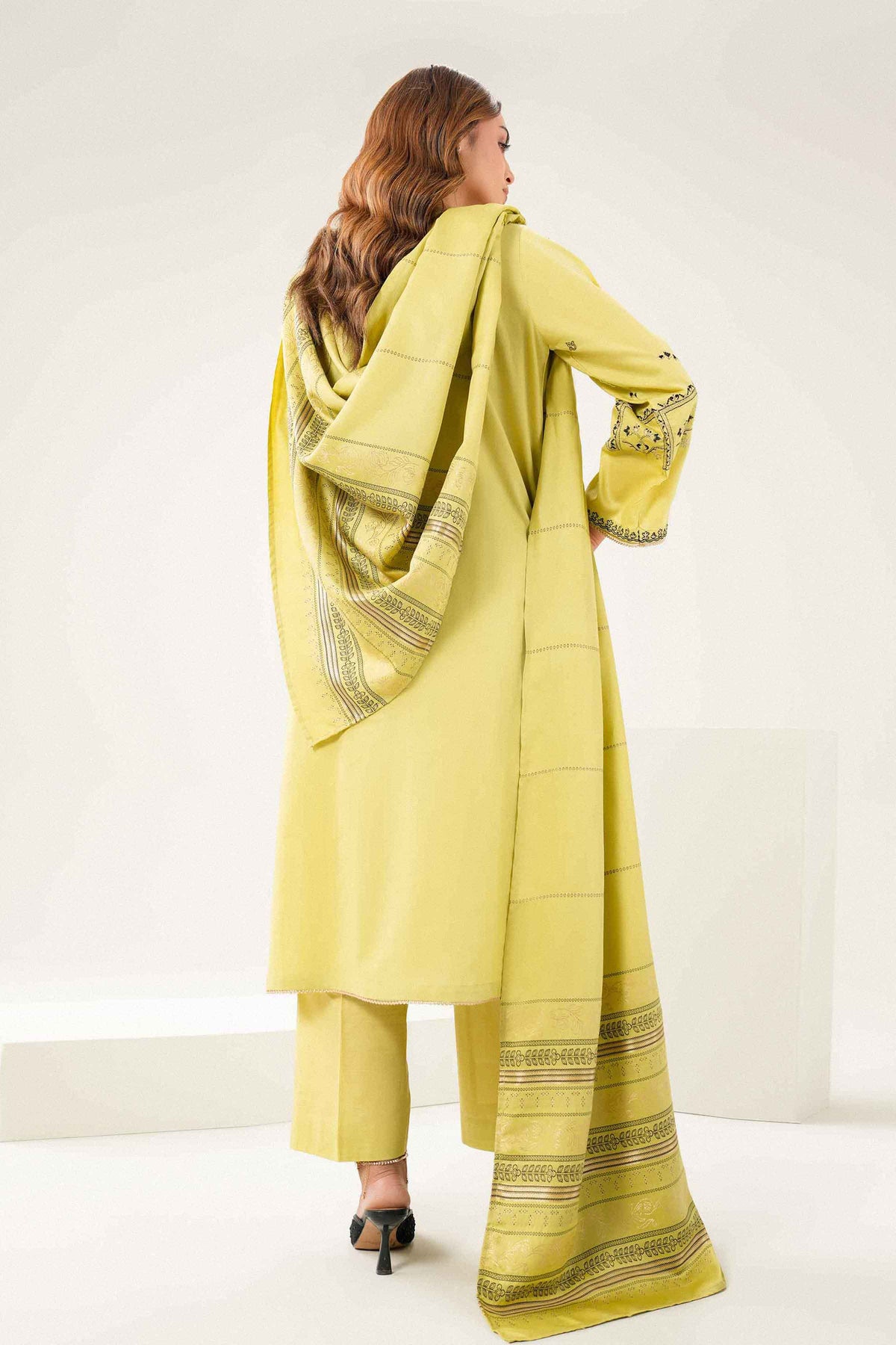2 Piece - Embroidered Suit - PW25-193  for Women - Pret Collection | Nishat | Shop Online