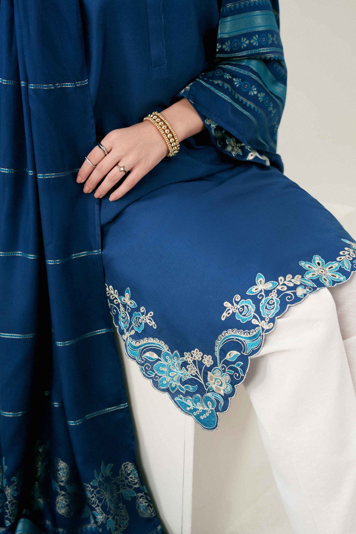 2 Piece - Embroidered Suit - PW25-194 for Women - Pret Collection | Nishat | Shop Online