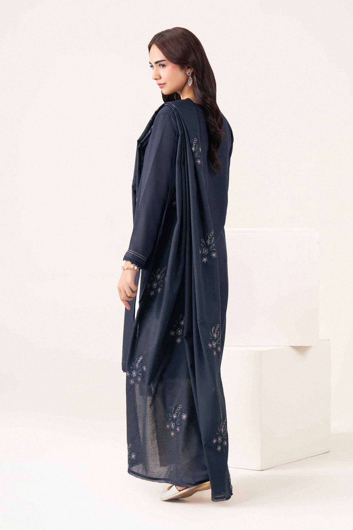 2 Piece - Embroidered Suit - PW25-197 for Women -  Pret Collection | Nishat | Shop Online