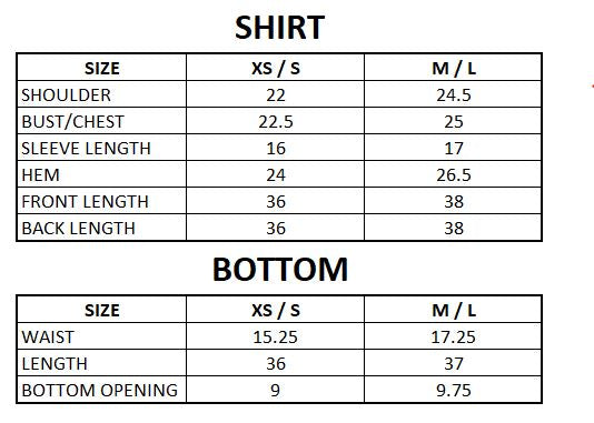 Size Guide