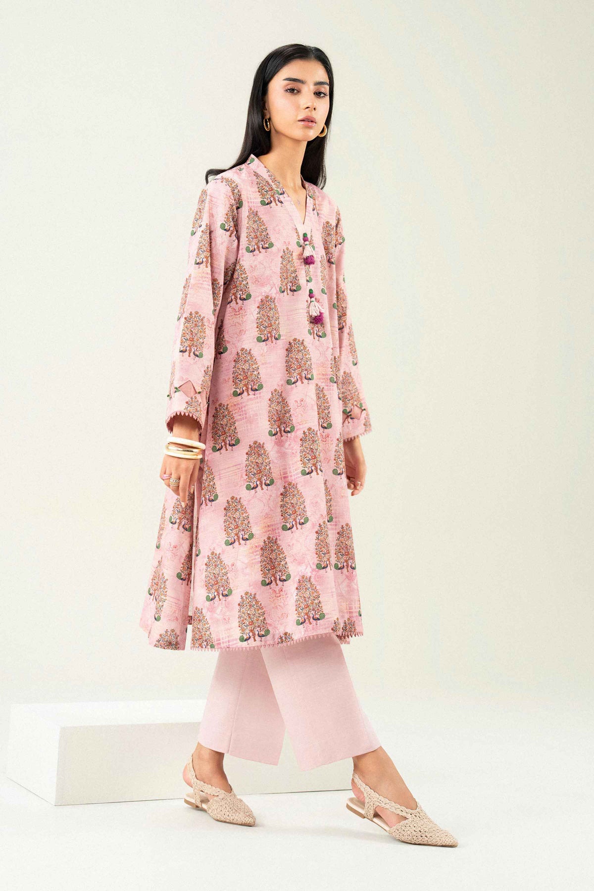 2 Piece - Printed Suit - PW25-220 for Women - Pret Collection | Nishat | Shop Online 