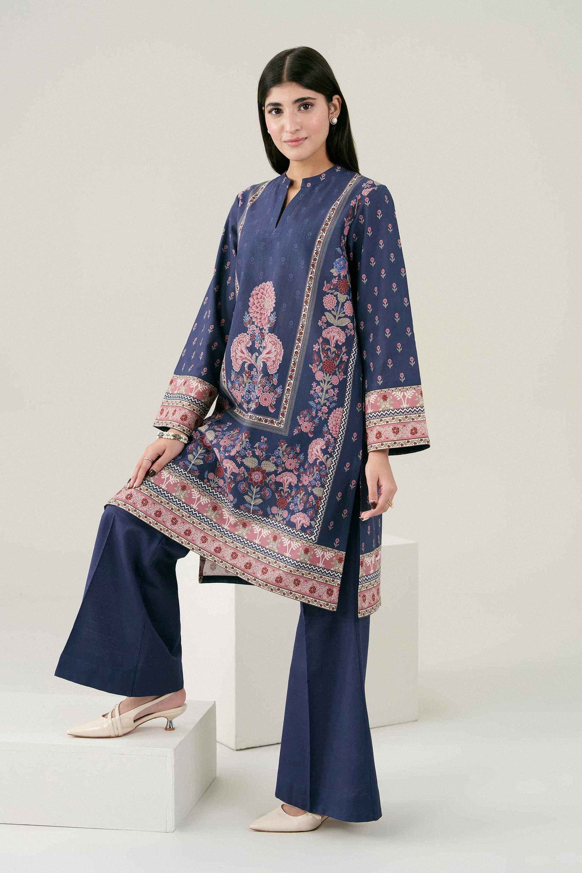 2 PIECE - PRINTED SUIT - PW25-221 for Women - Pret Collection | Nishat | Shop Online