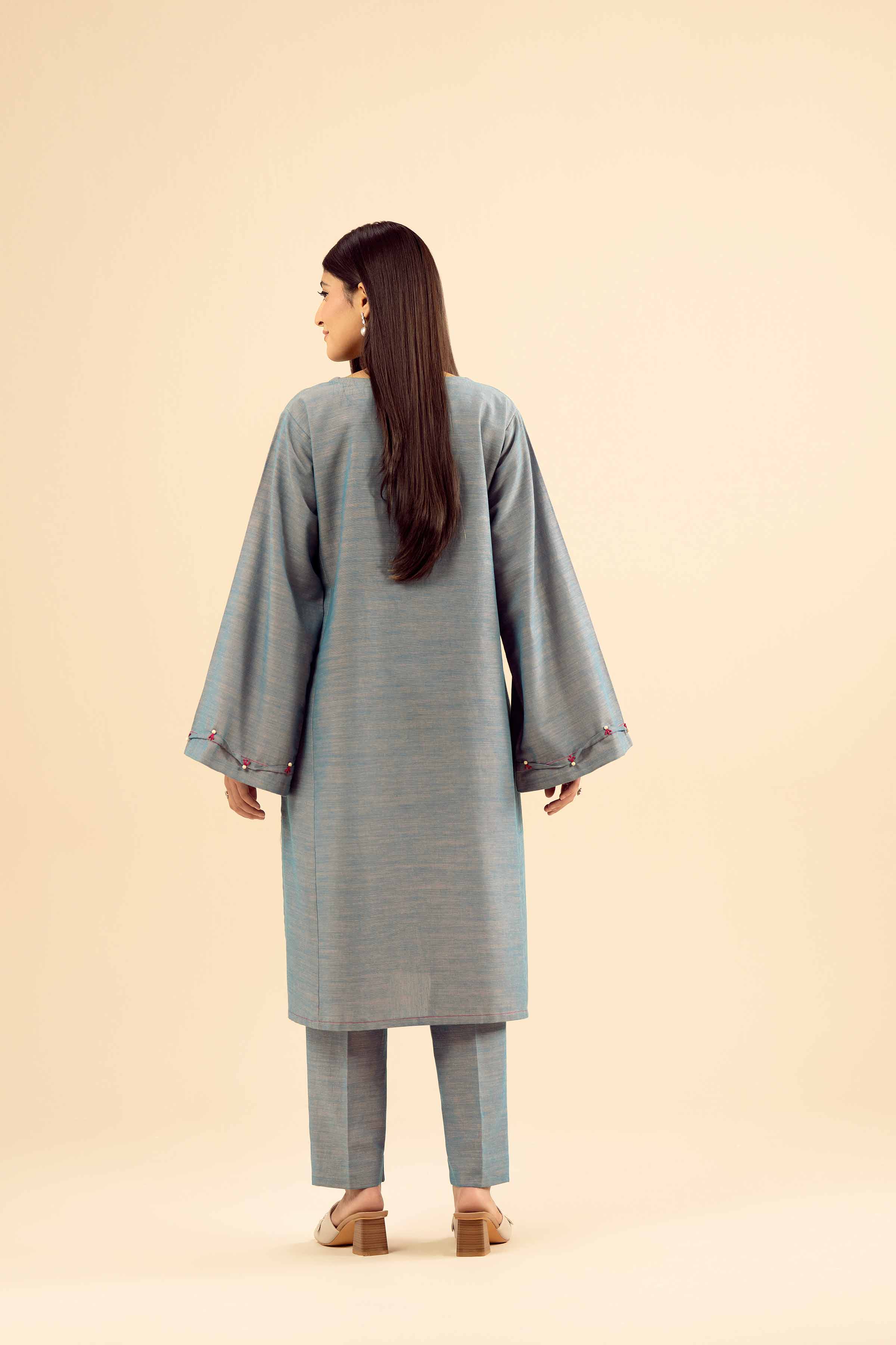 2 Piece - Embroidered Suit - PW25-222 for Women - Pret Collection | Nishat | Shop Online