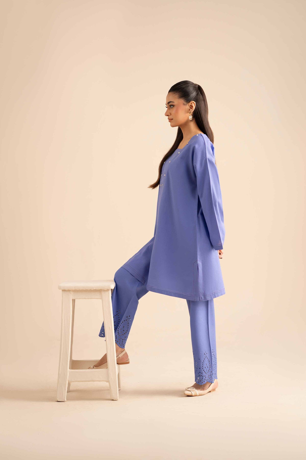 2 Piece - Embroidered Suit - PW25-237 for Women - Pret Collection | Nishat | Shop Online