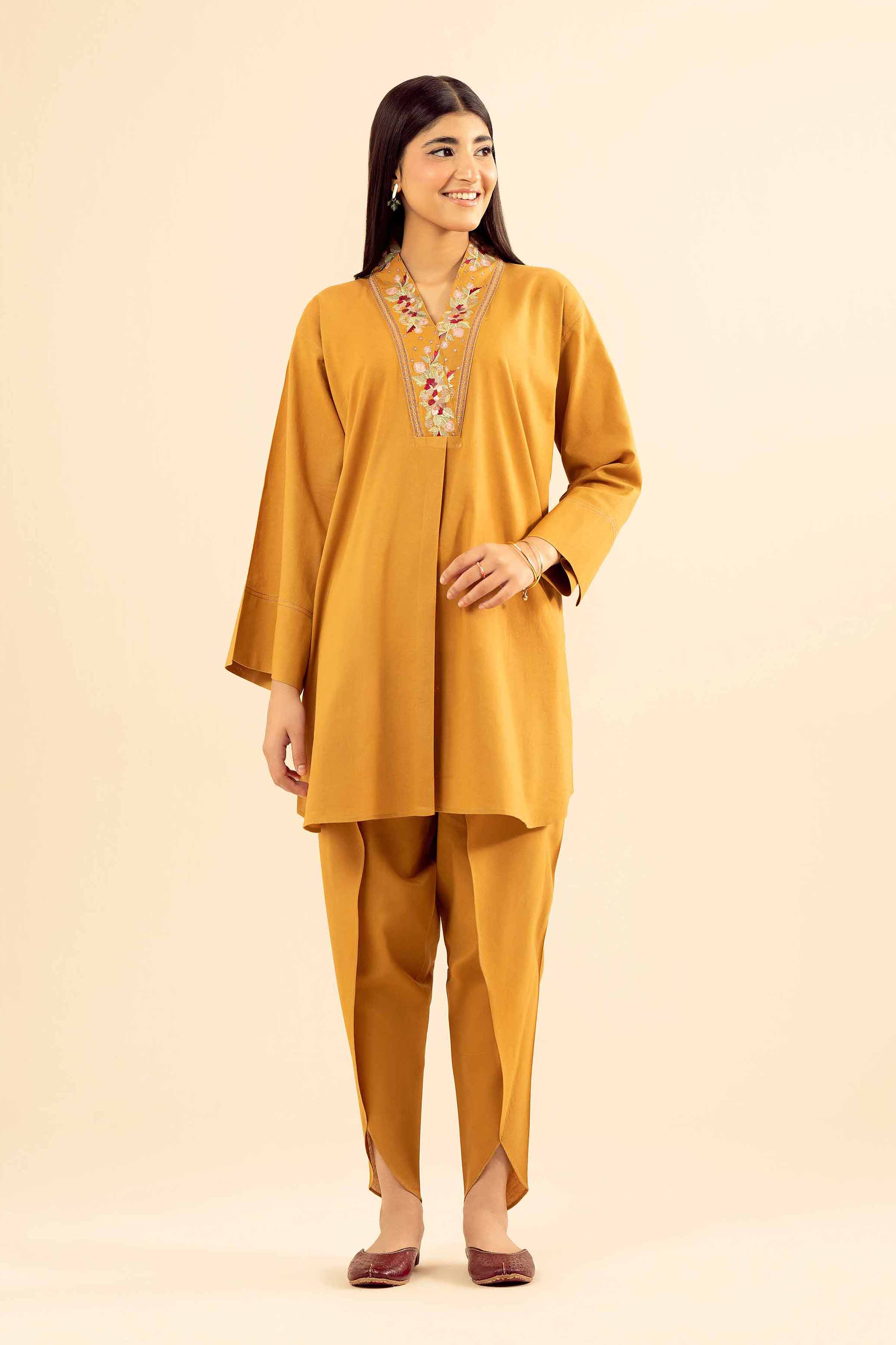 2 Piece - Embroidered Suit - PW25-241 for Women - Pret Collection | Nishat | Shop Online