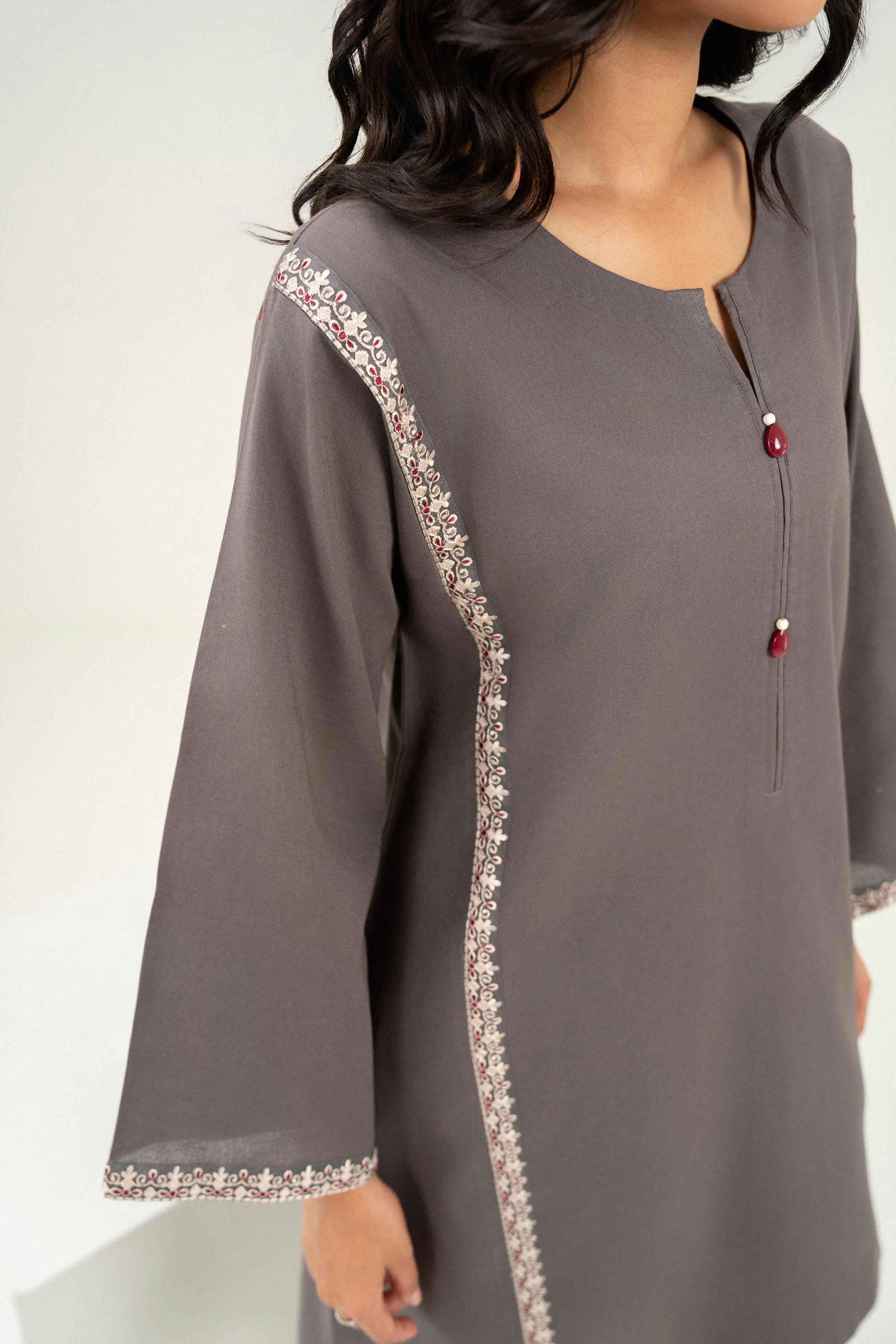 2 Piece - Embroidered Suit - PW25-242 for Women - Pret Collection | Nishat | Shop Online 