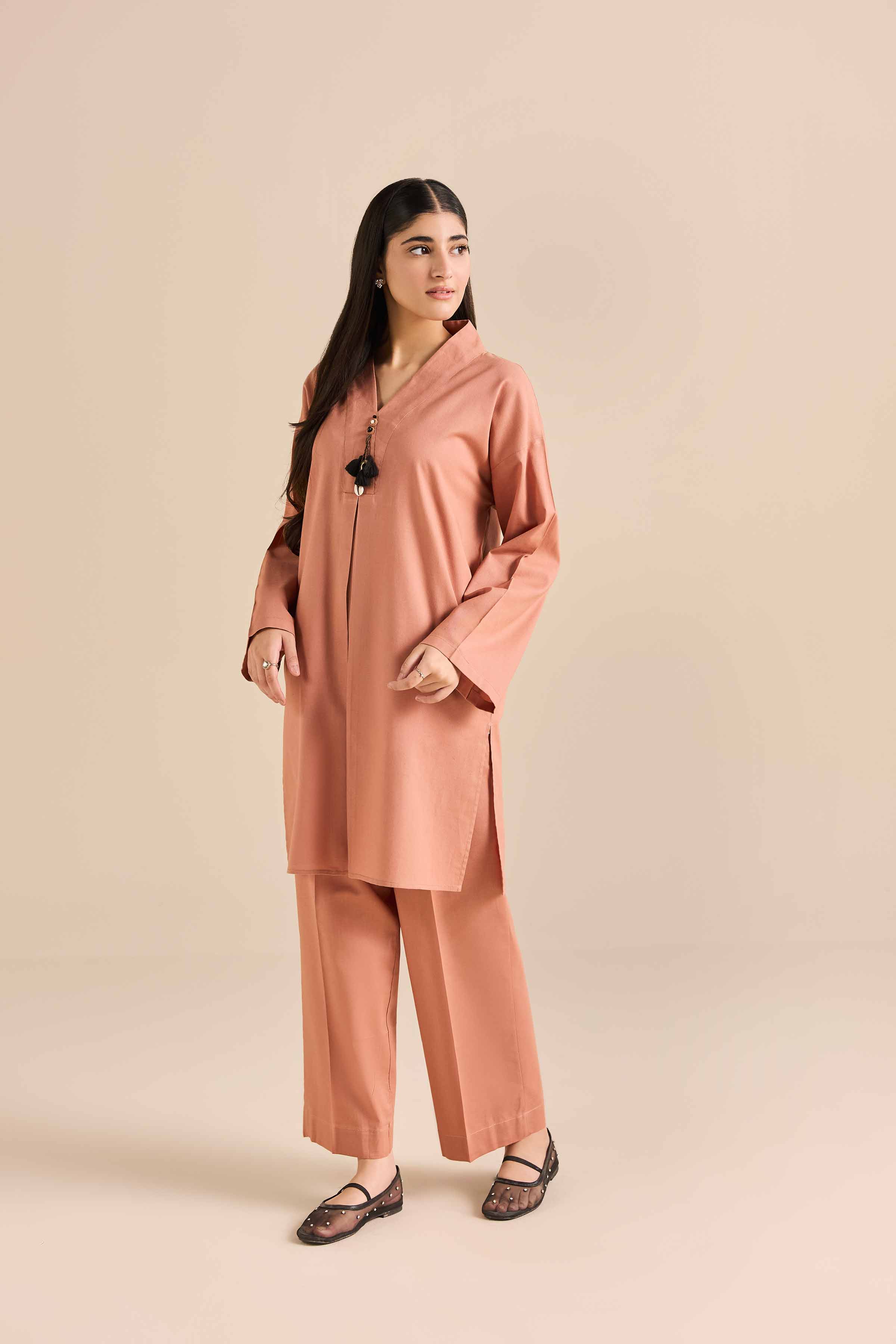 2 Piece - Embroidered Suit - PW25-244 for Women - Pret Collection | Nishat | Shop Online