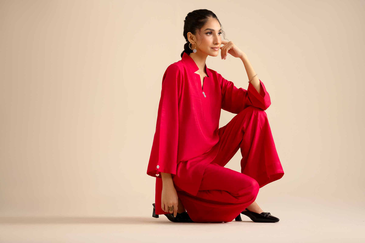 2 Piece - Basic Suit - PW25-250 for Women - Pret Collection | Nishat | Shop Online