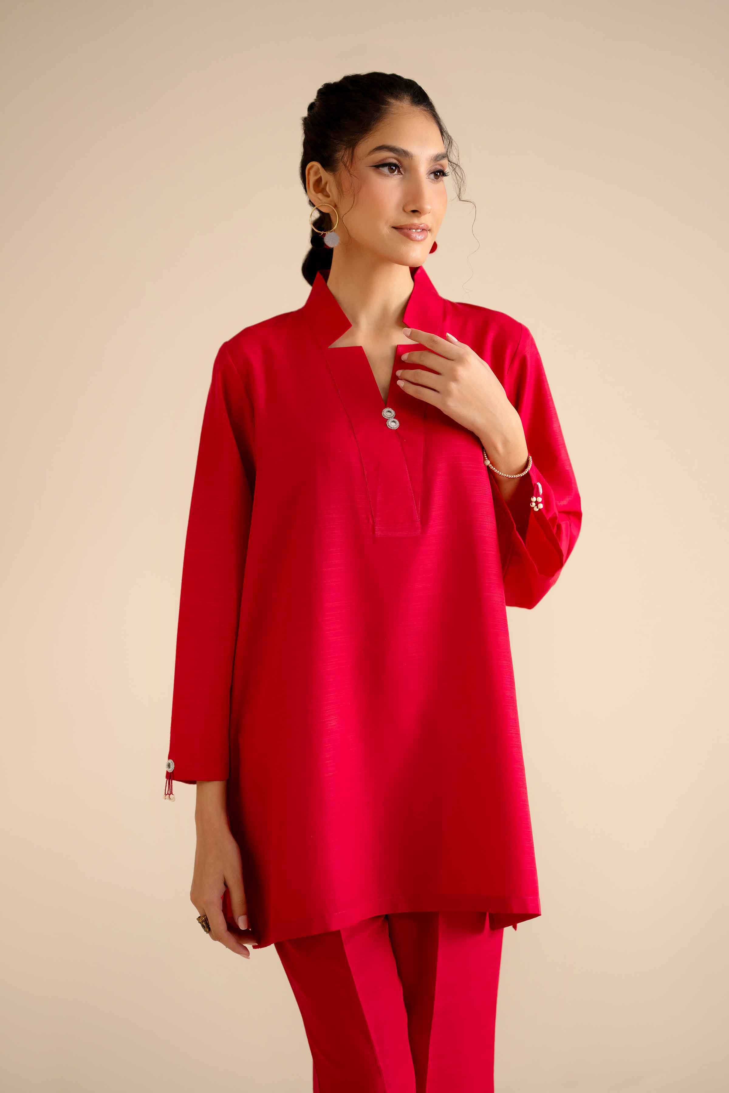2 Piece - Basic Suit - PW25-250 for Women - Pret Collection | Nishat | Shop Online