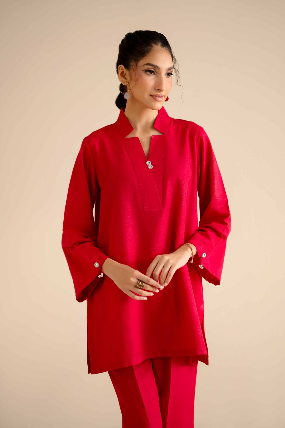 2 Piece - Basic Suit - PW25-250 for Women - Pret Collection | Nishat | Shop Online