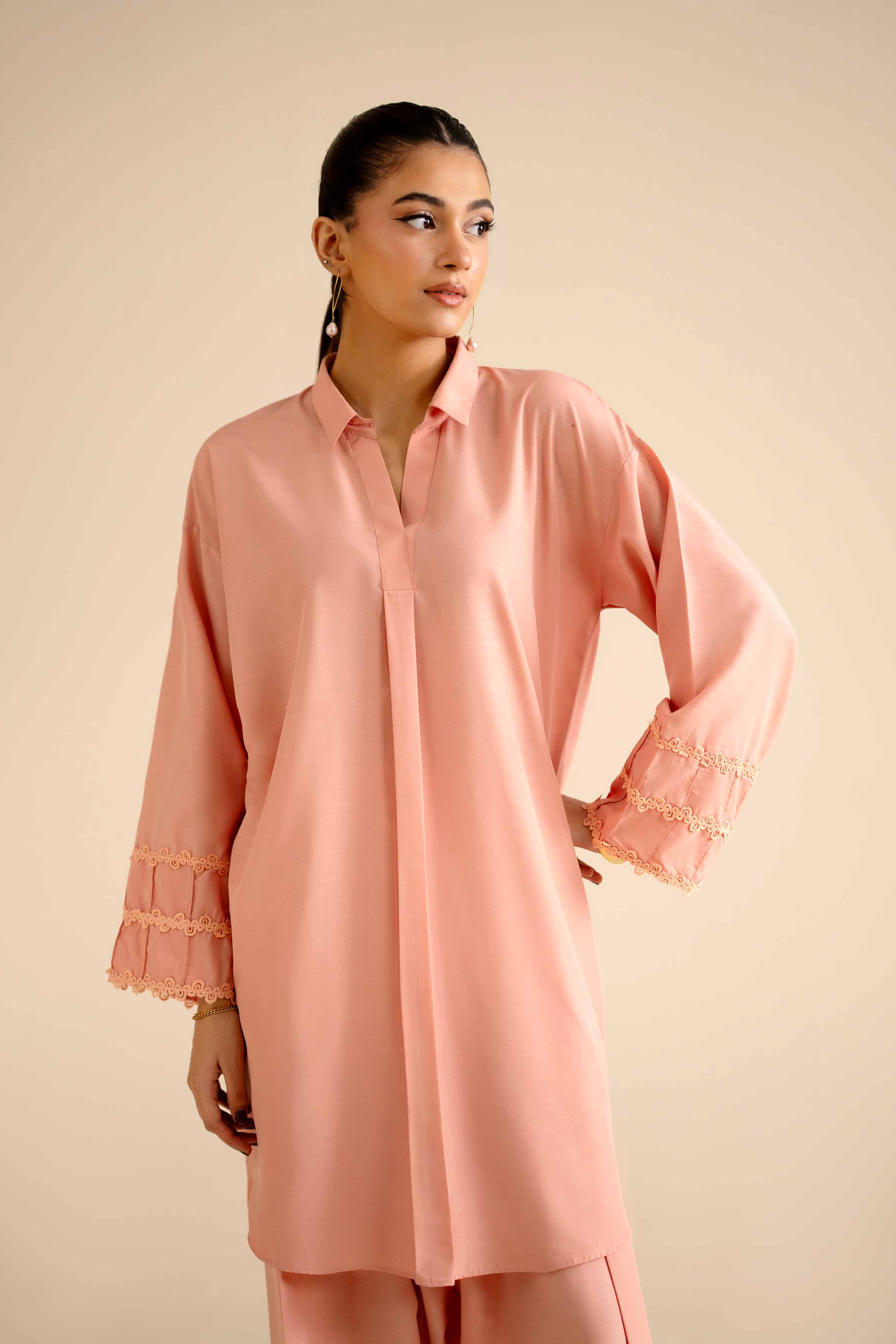 2 Piece - Basic Suit - PW25-256 for Women - Pret Collection | Nishat | Shop Online