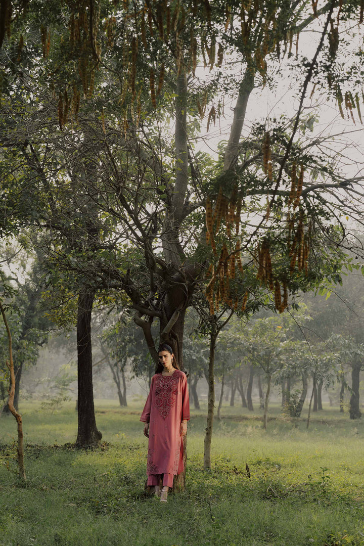 2 Piece - Embroidered Suit - PW25-258 for Women - Pret Collection | Nishat | Shop Online