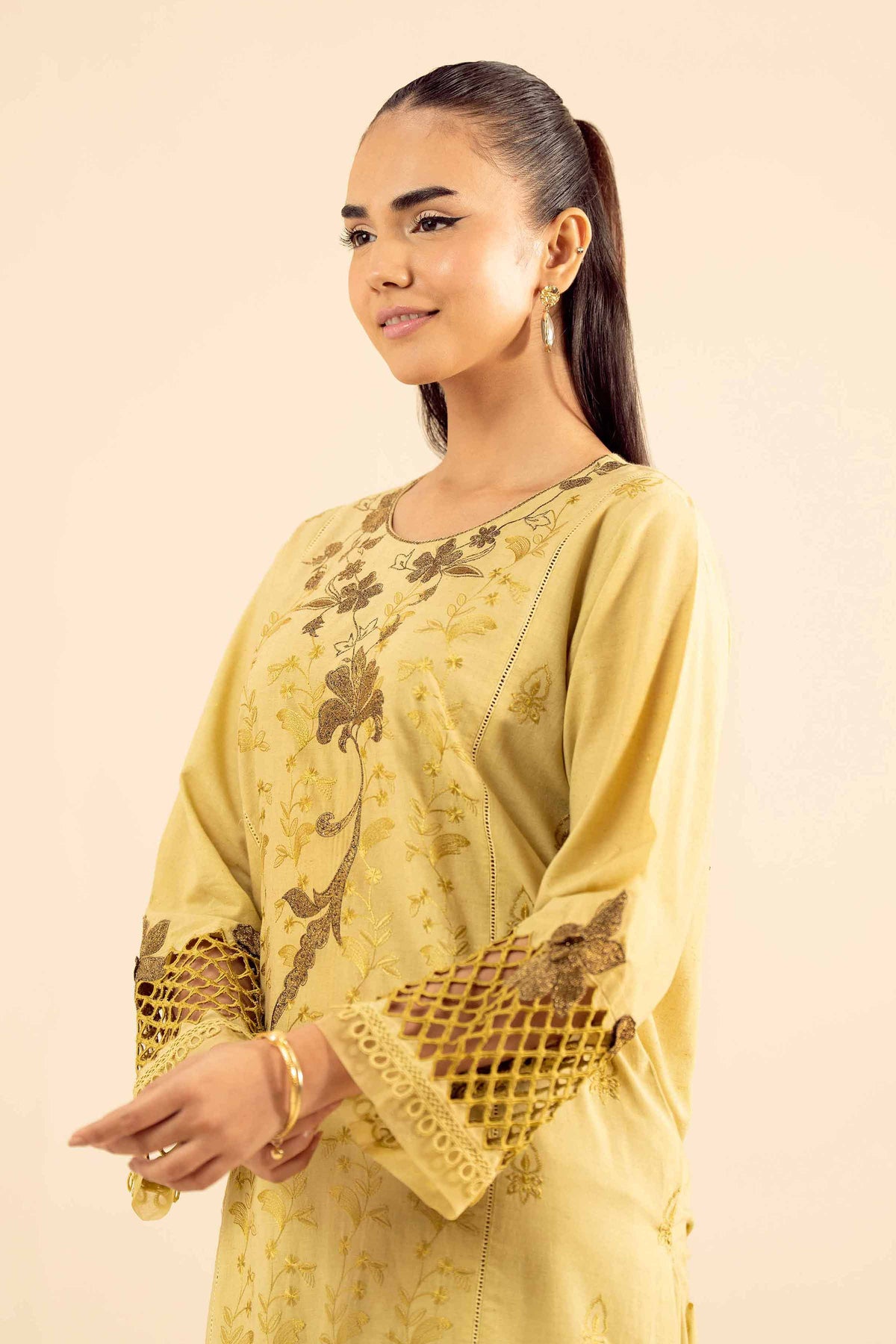 2 Piece - Embroidered Suit - PW25-262 for Women - Pret Collection | Nishat | Shop Online