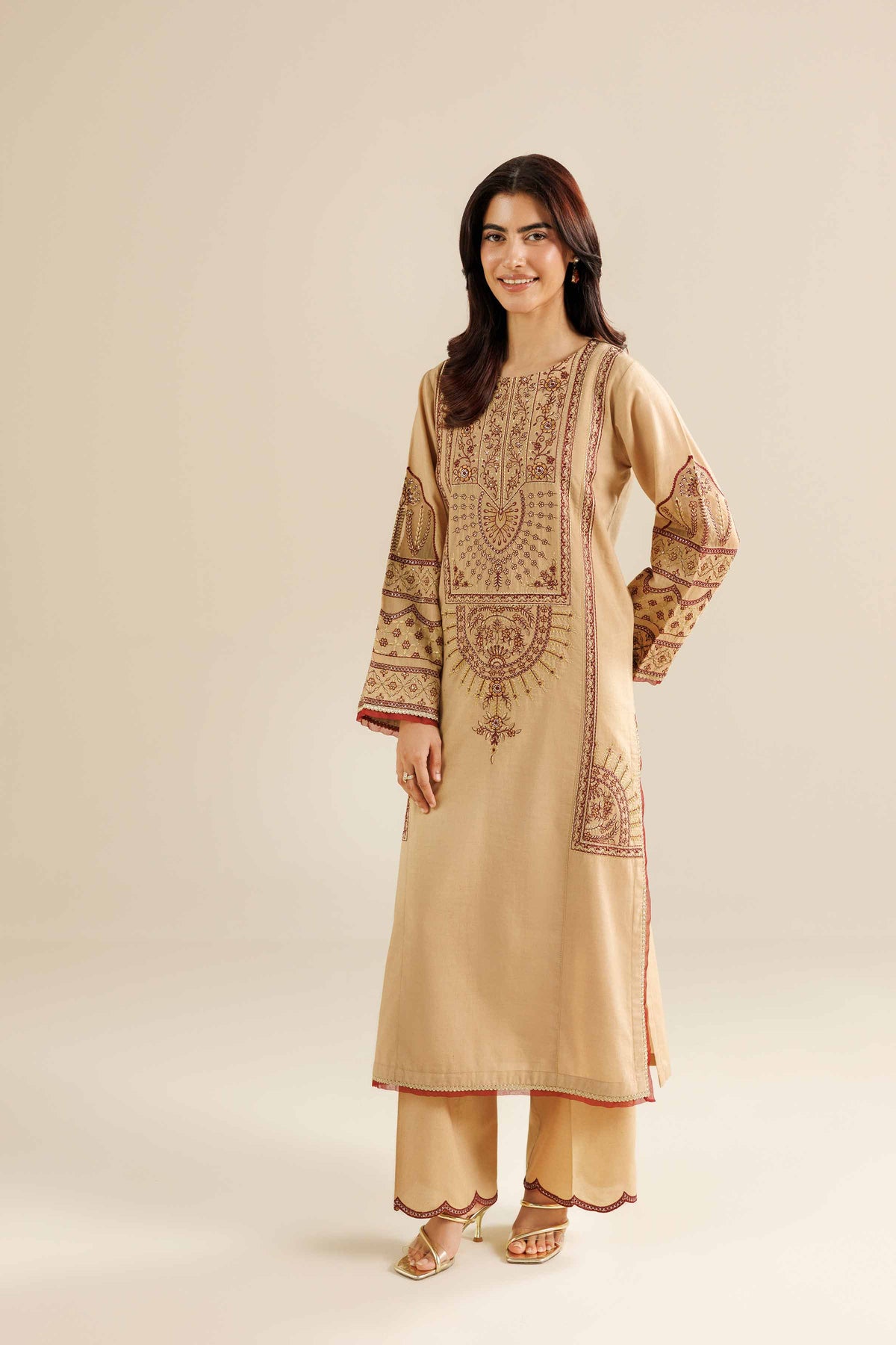 2 Piece - Embroidered Suit - PW25-263  (usp issue) for Women -  Pret Collection | Nishat | Shop Online