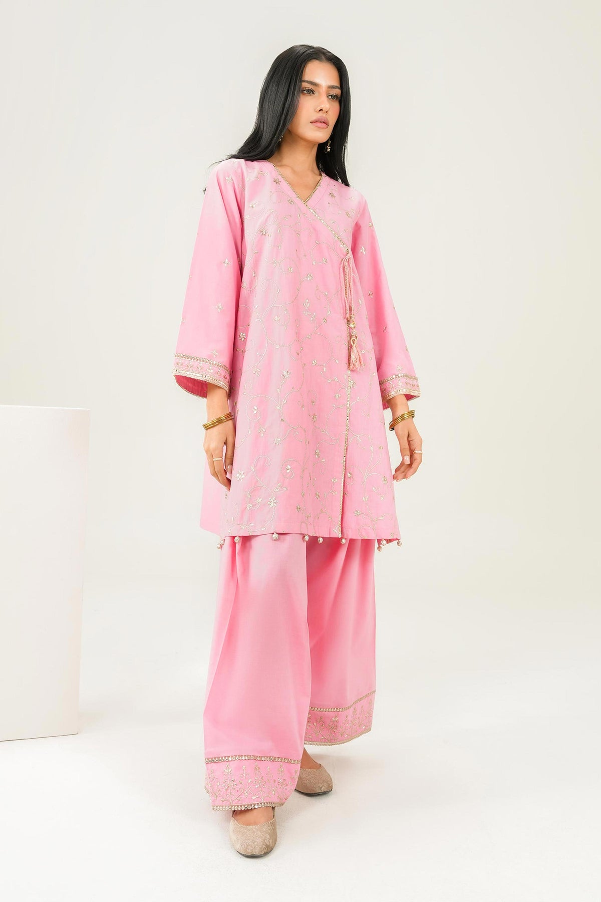 2 Piece - Embroidered Suit - PW25-264