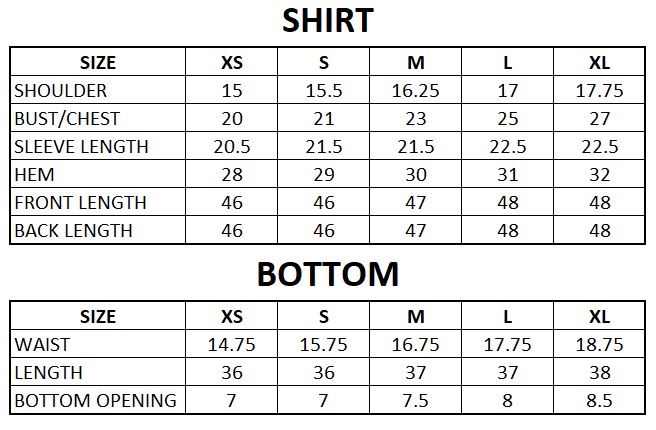 Size Guide