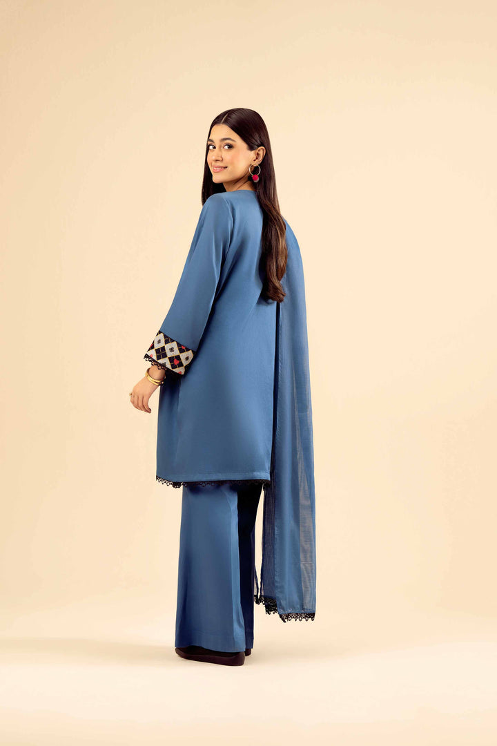 3 Piece - Basic Suit - PW25-27 for Women - Pret Collection | Nishat | Shop Online