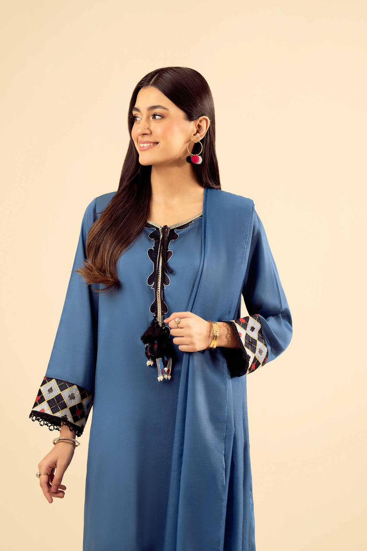 3 Piece - Basic Suit - PW25-27 for Women - Pret Collection | Nishat | Shop Online