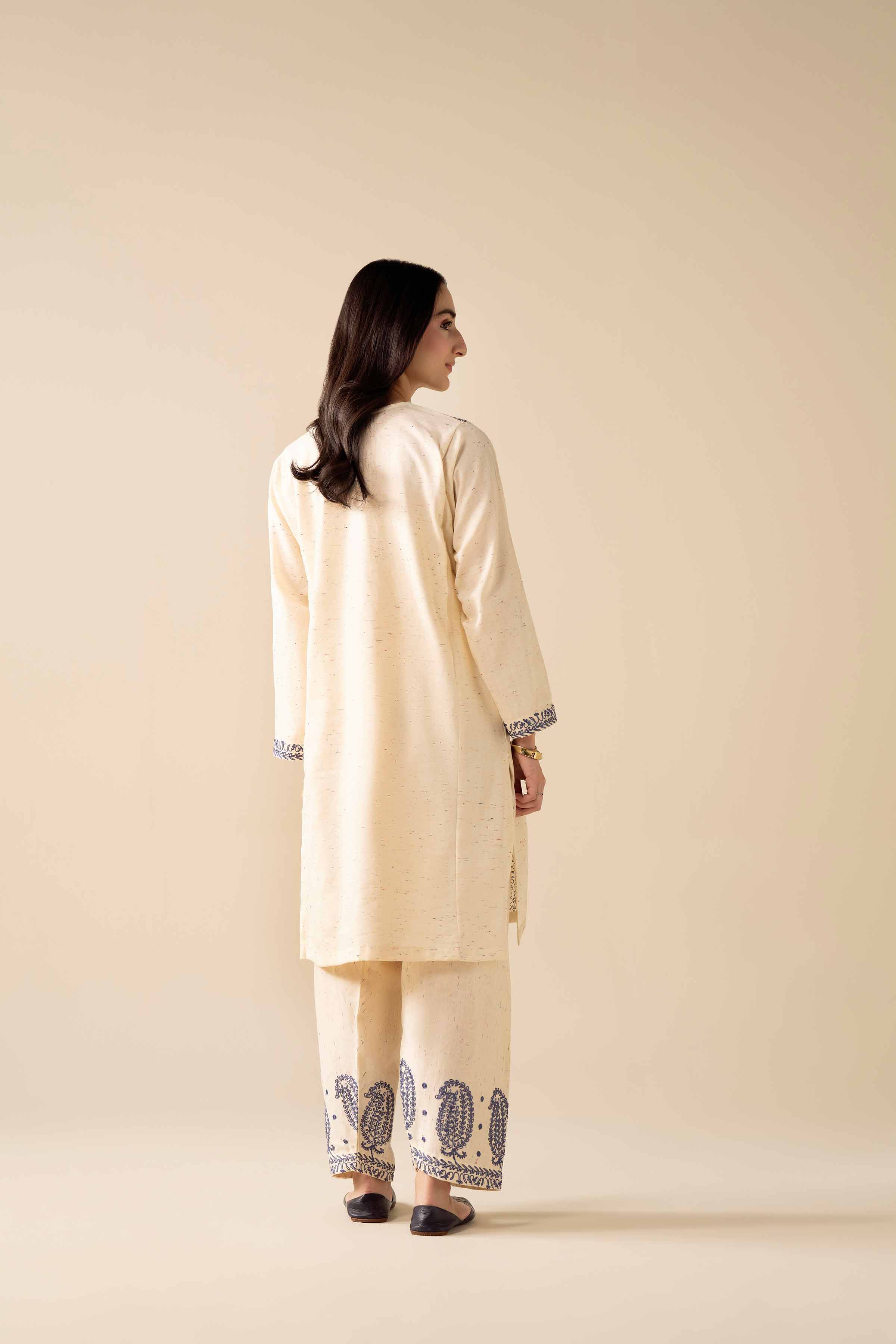 2 Piece - Embroidered Suit - PW25-271
