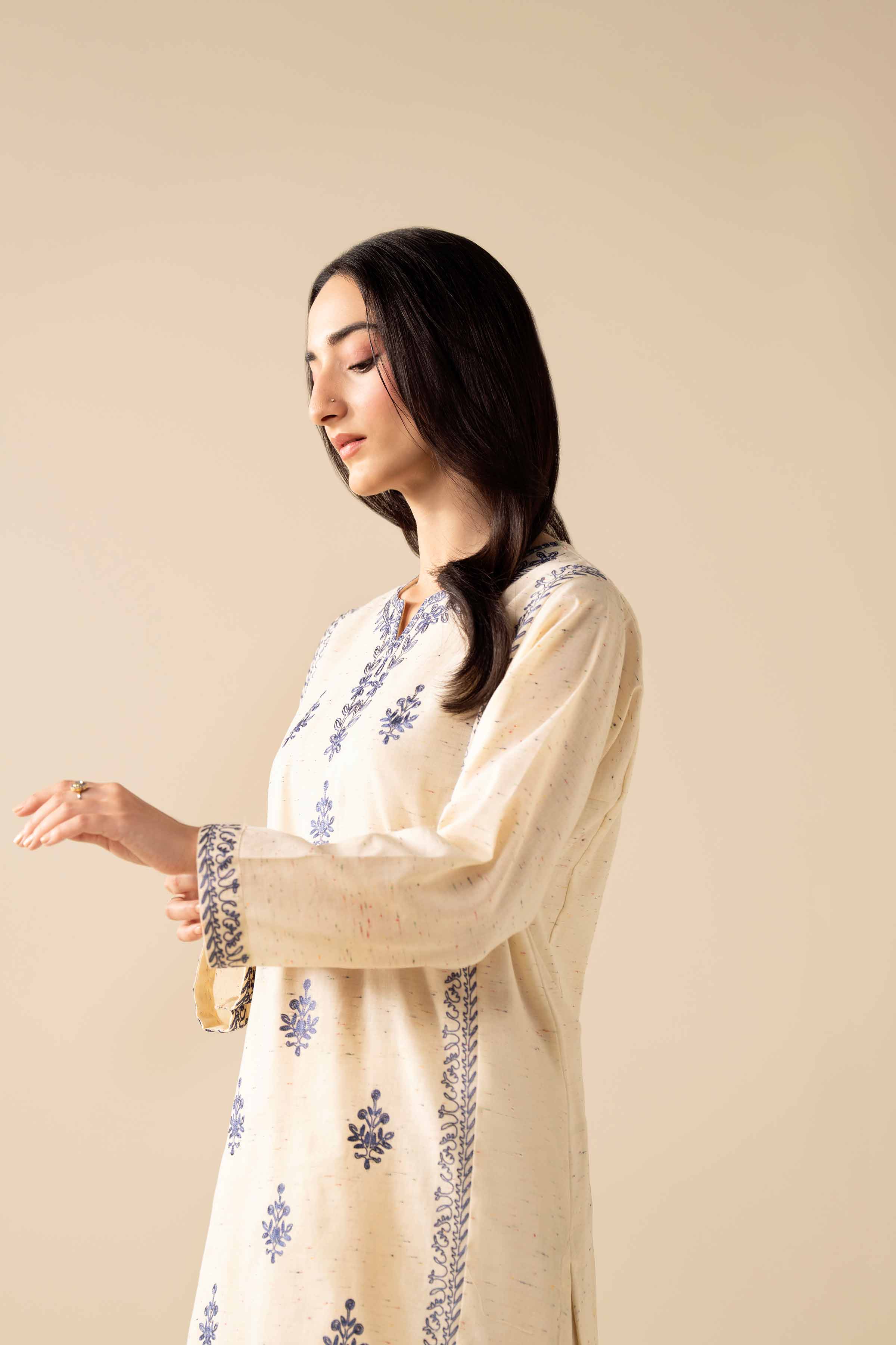 2 Piece - Embroidered Suit - PW25-271