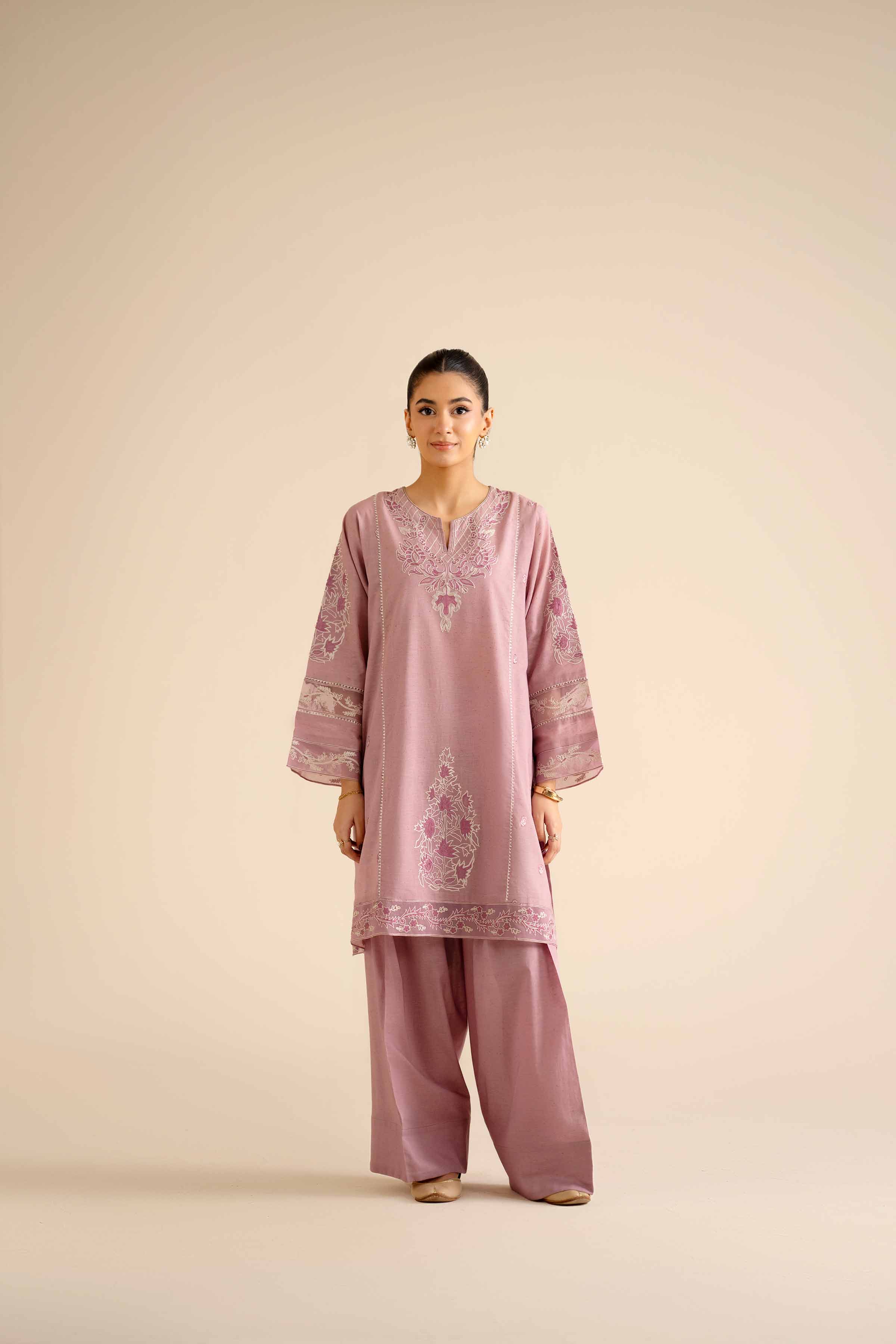 2 Piece - Embroidered Suit - PW25-272 for Women - Pret Collection | Nishat | Shop Online