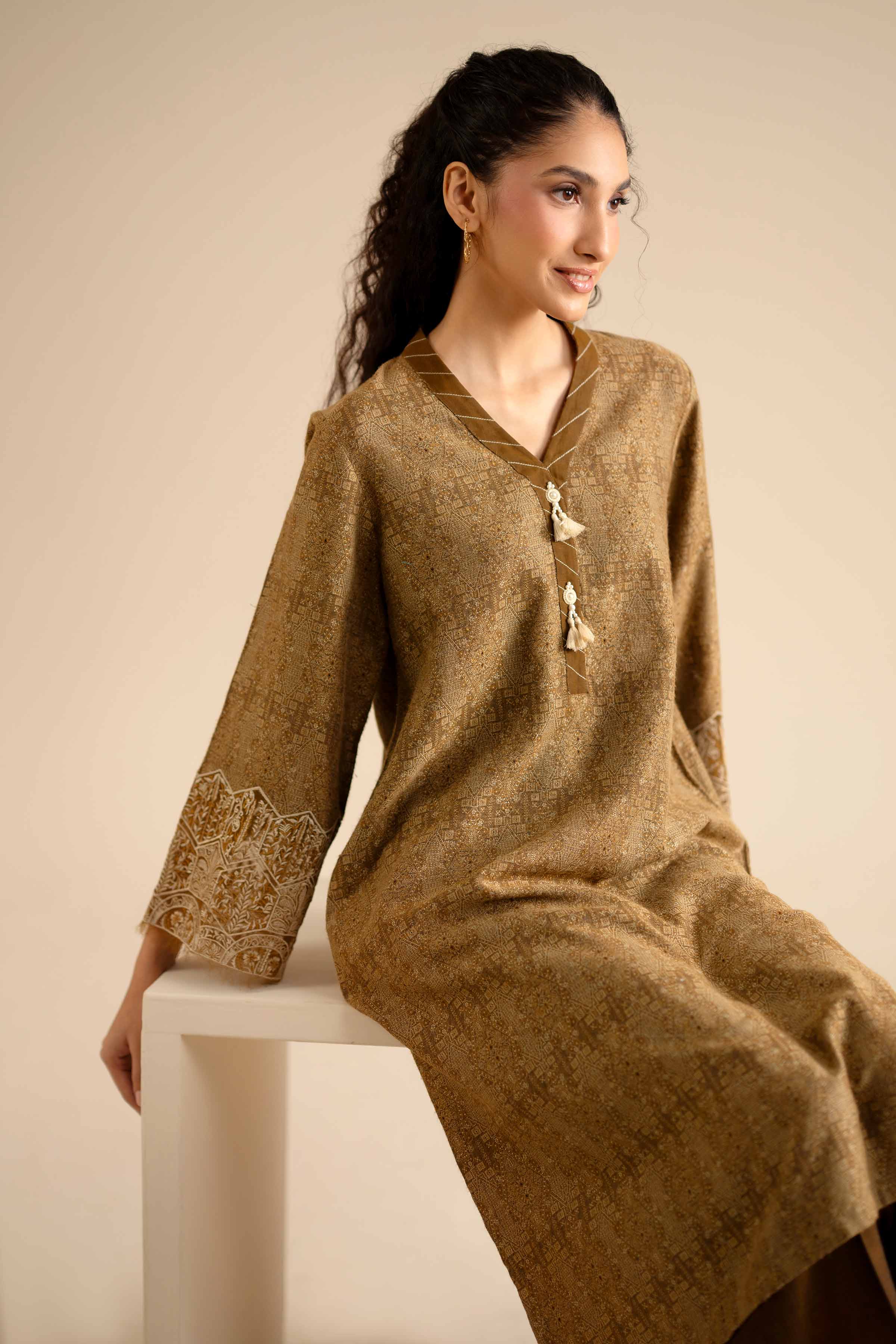 2 Piece - Embroidered Suit - PW25-273 for Women - Pret Collection | Nishat | Shop Online