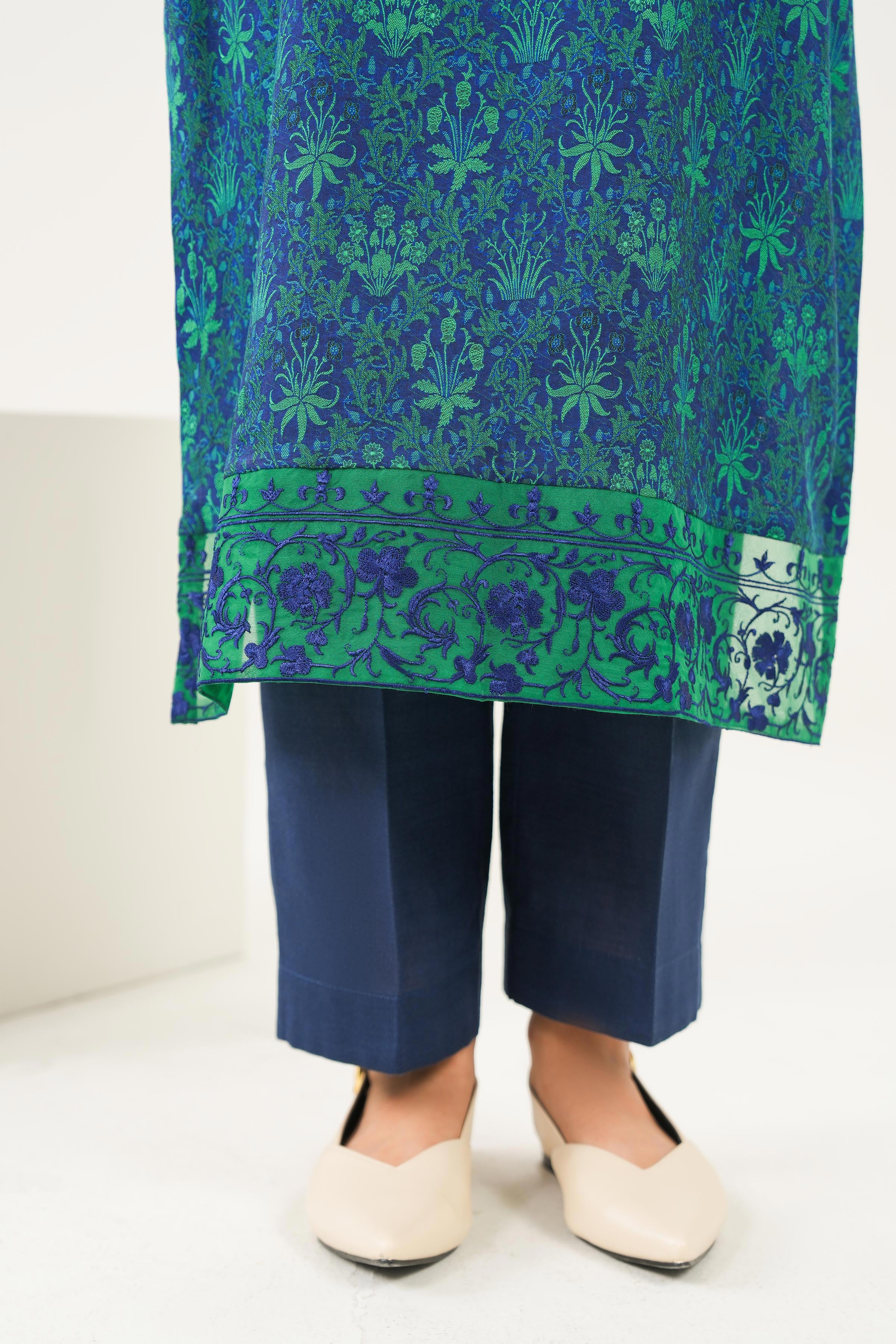 Embroidered Shirt - PW25-274 for Women - Pret Collection | Nishat | Shop Online