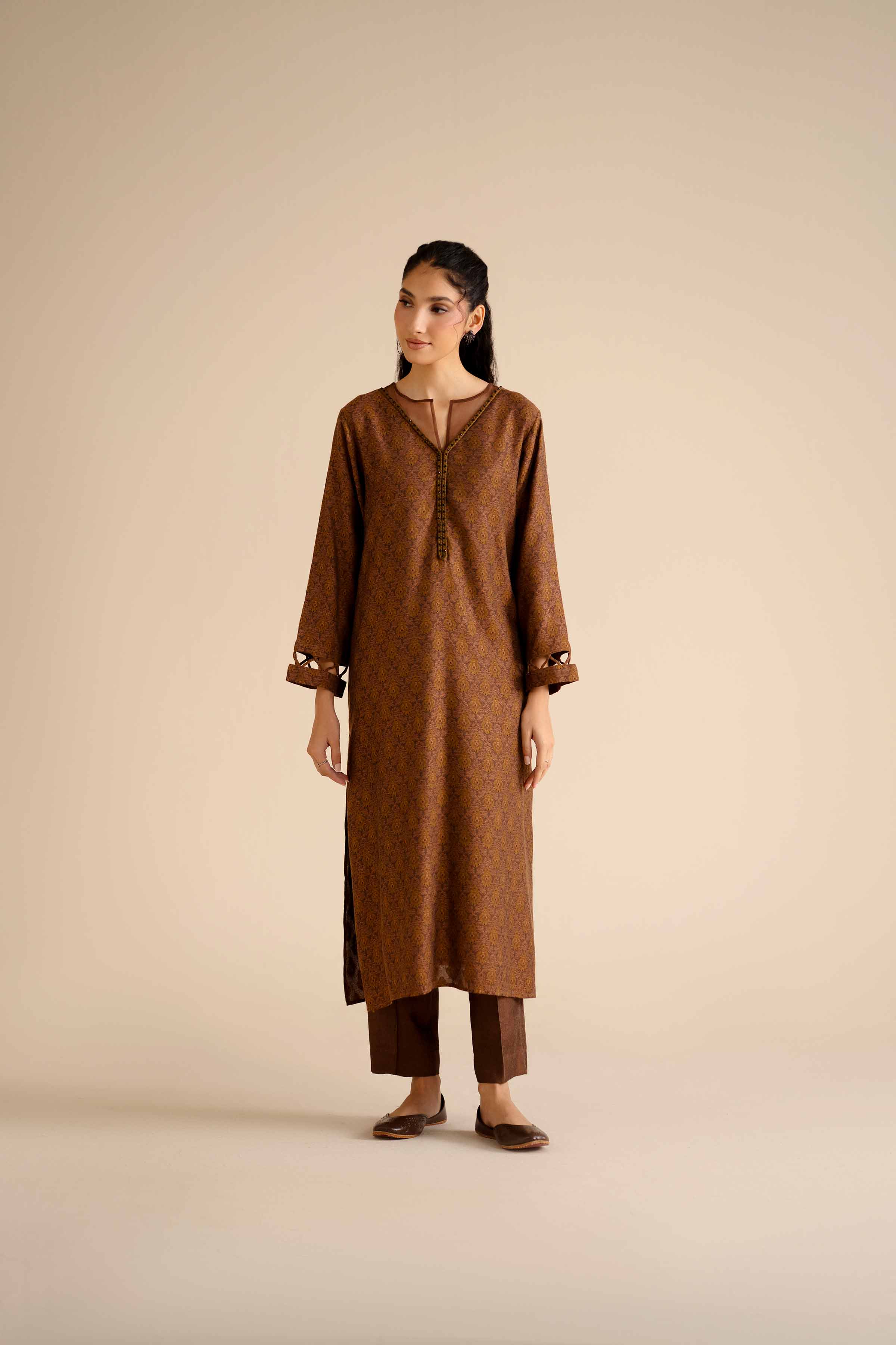 2 Piece - Printed Suit - PW25-277 for Women - Pret Collection | Nishat | Shop Online