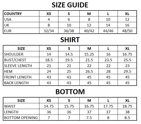 Size Guide