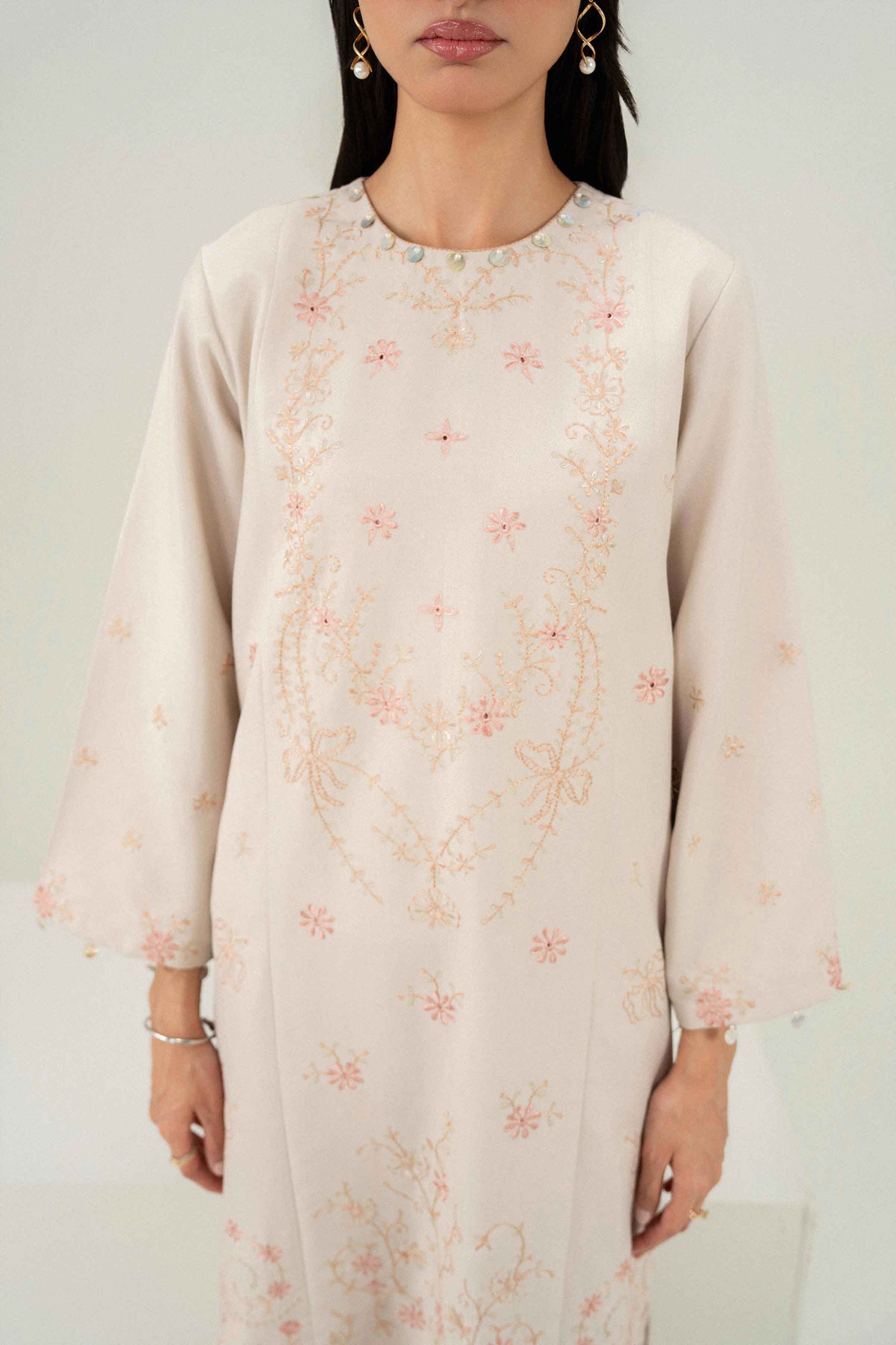 2 Piece - Embroidered Suit - PW25-326 for Women - Pret Collection | Nishat | Shop Online 